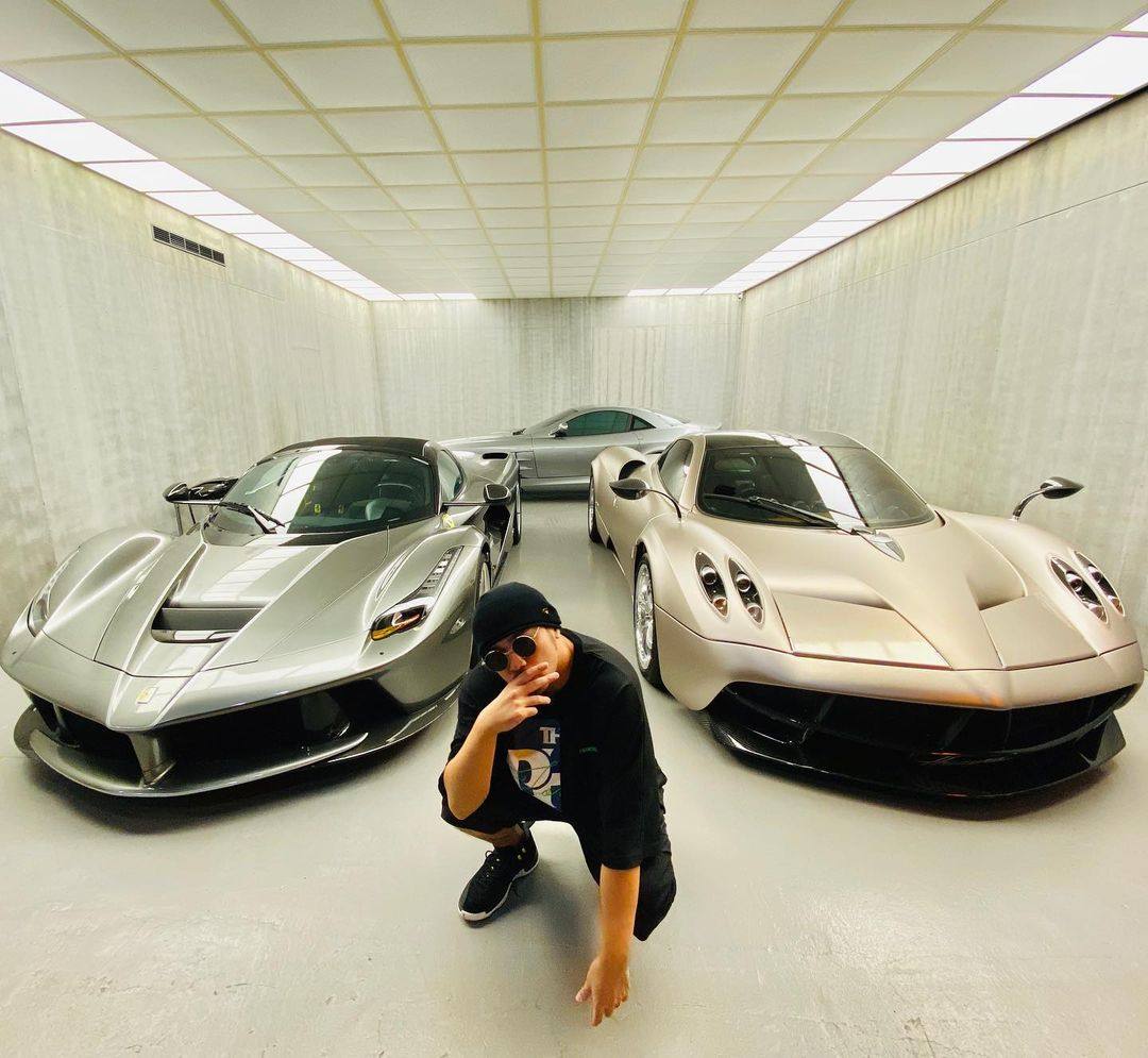 Taiwanese superstar Jay Chow has an impressive collection of supercars, ranging from hypercars made for Formula One racing to classic American cars. Photo: @jaychou/Instagram