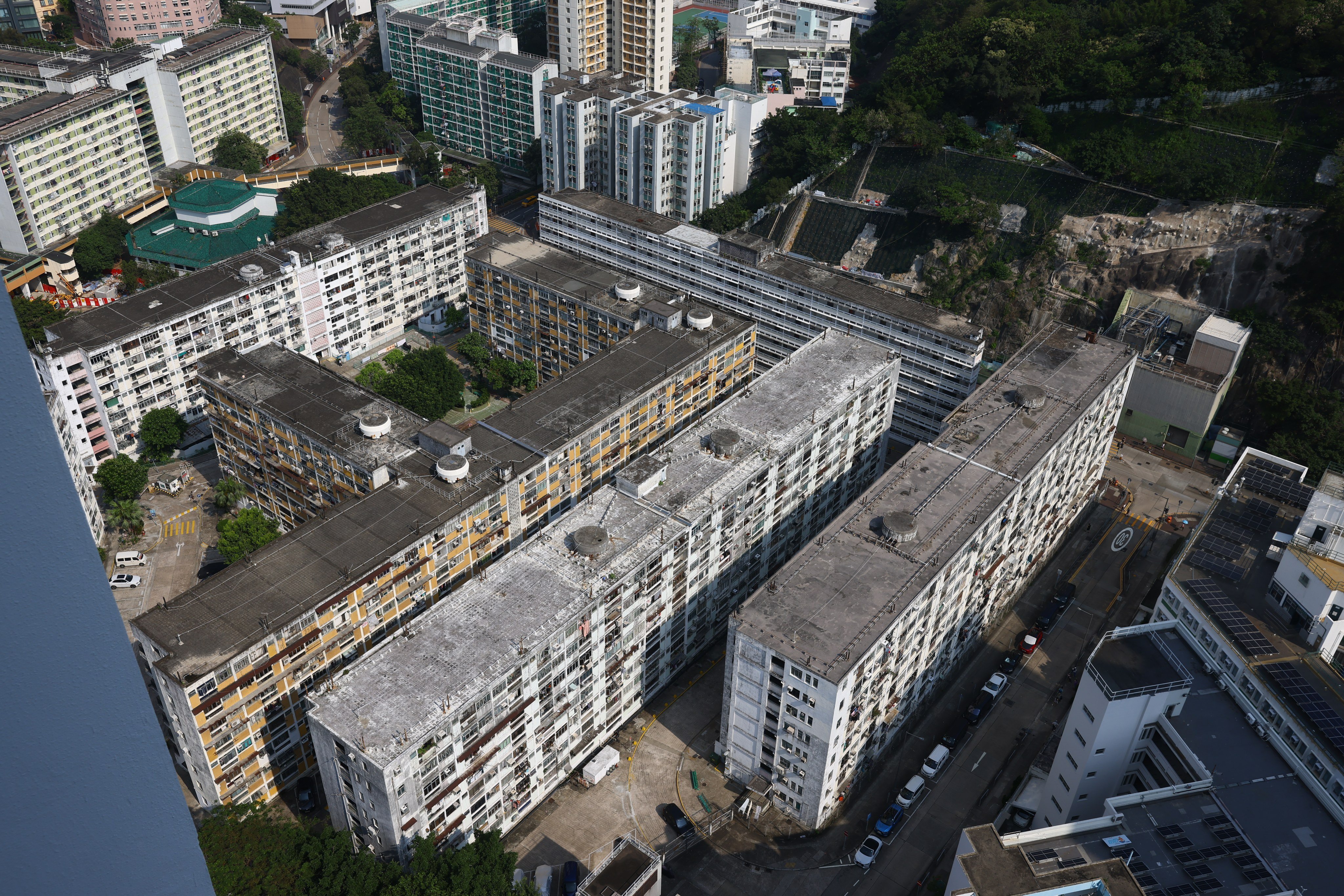 Construction at the site in Shek Kip Mei was previously estimated to be completed by 2027. Photo: Dickson Lee