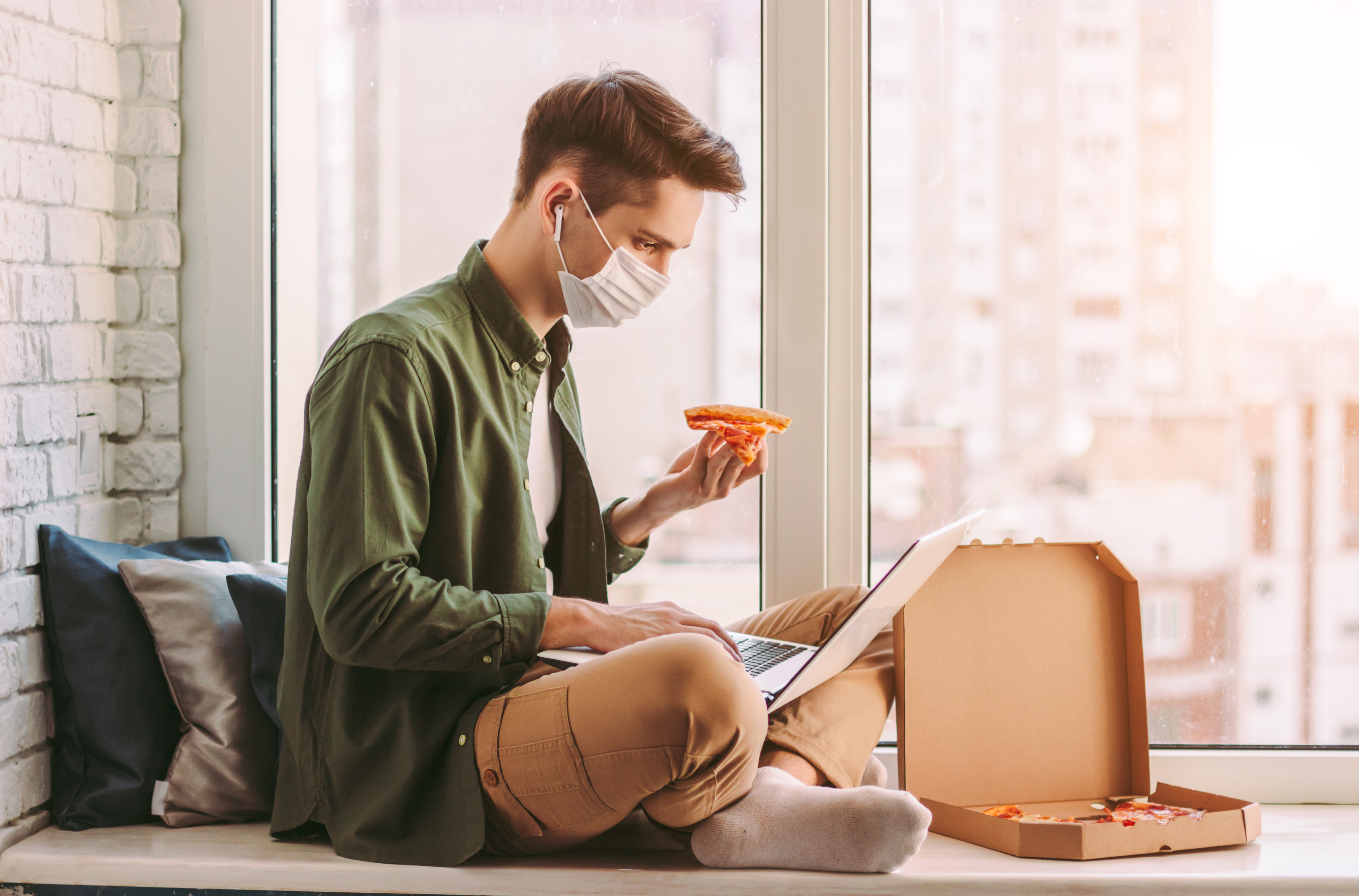Around a third of workers with jobs that can be conducted remotely are working from home, the Pew Research Centre said in a survey released in March. Photo: Shutterstock