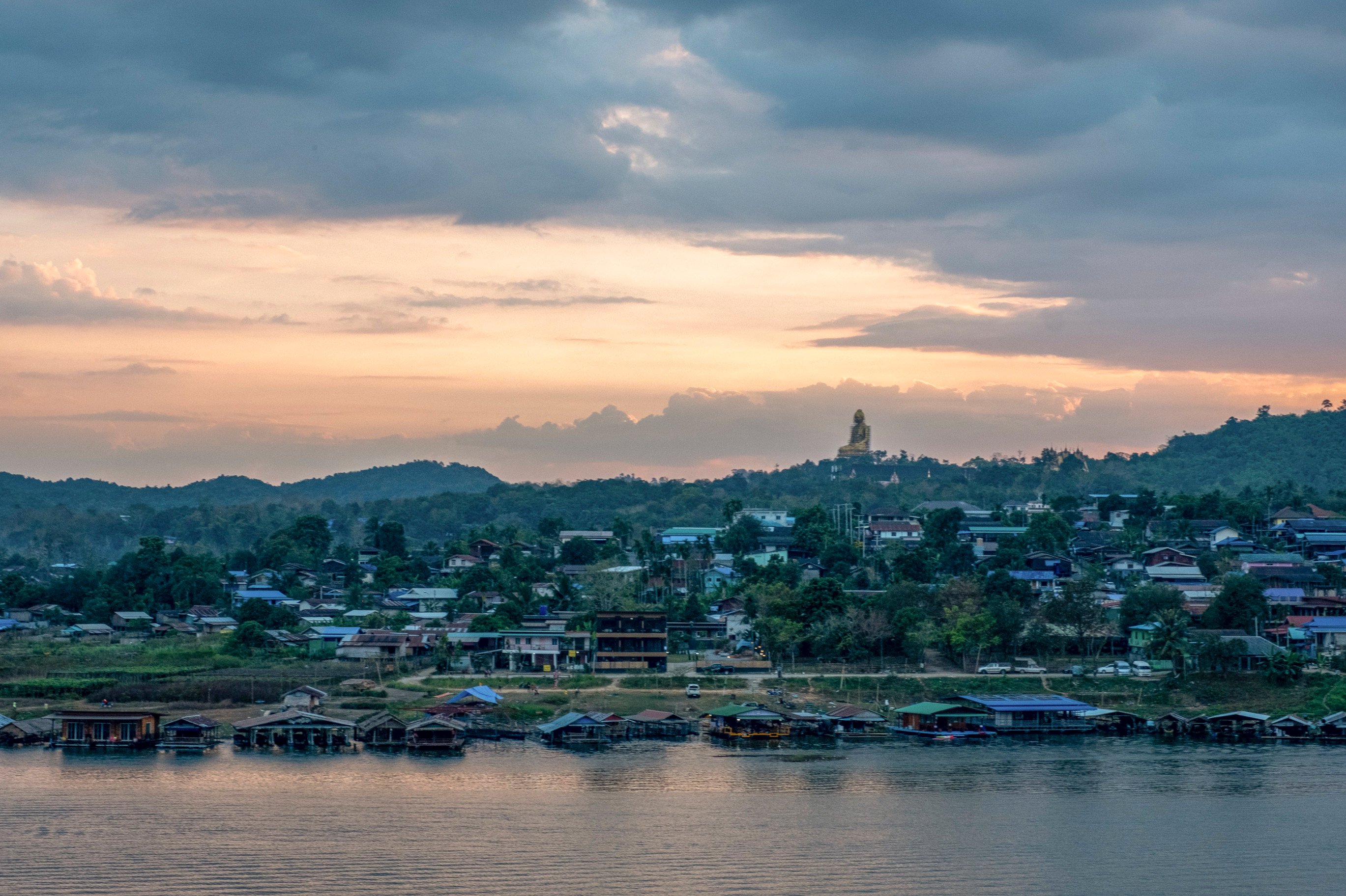 Wangka, a village on the Thai side of the border in Sangkhlaburi, a town close to the border with Myanmar and known for its mix of ethnic groups from the country. Photo: Eileen McDougall