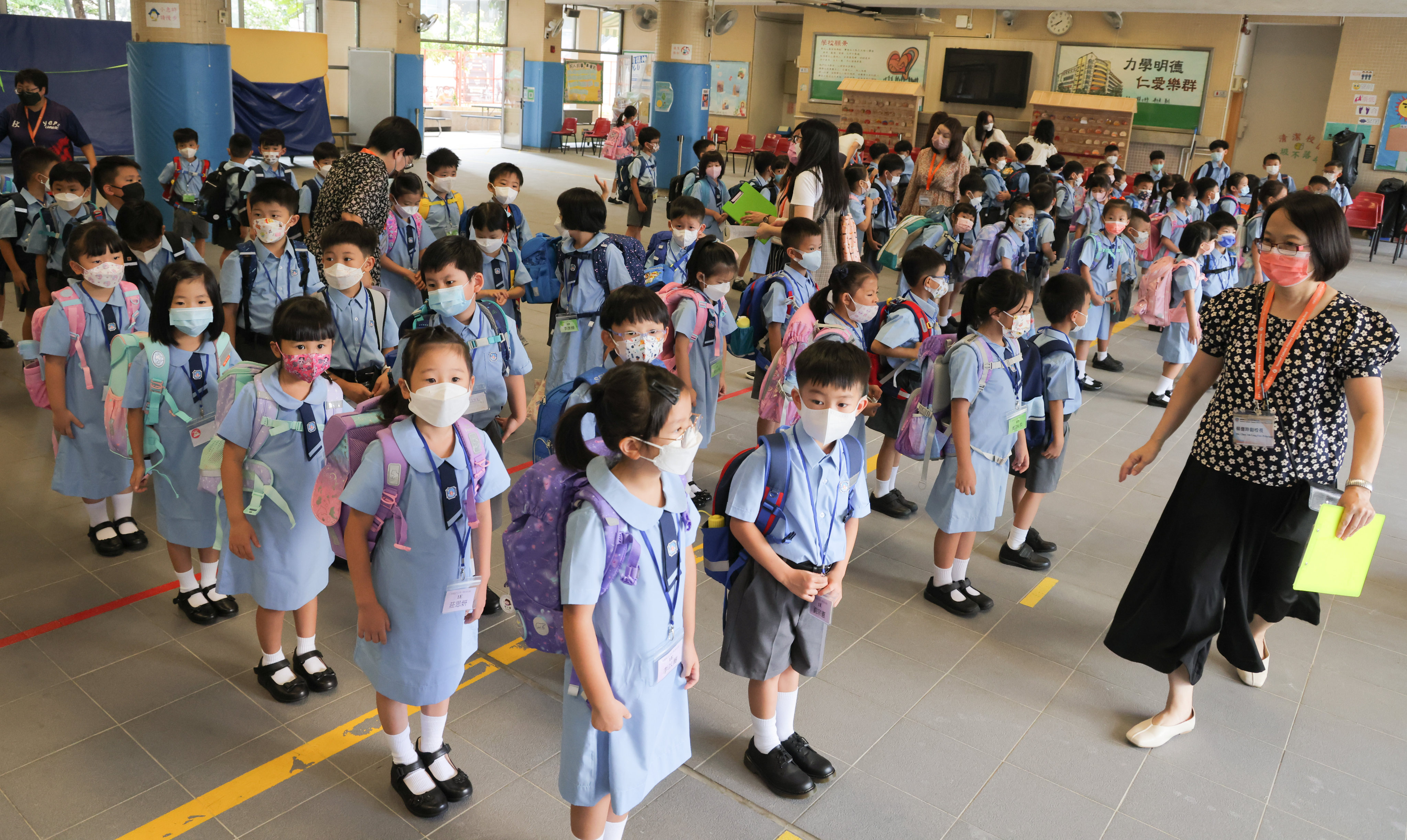 More than 90 per cent of students in Hong Kong secured a spot at one of their top three choices for public primary school this year. Photo: Jelly Tse