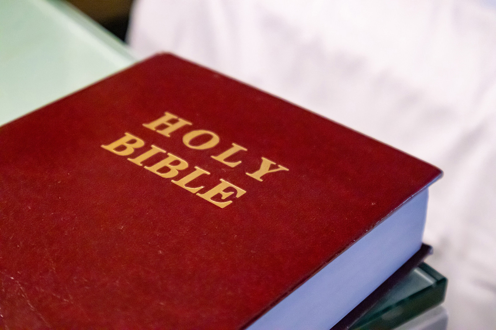 The Bible was removed from elementary and middle school shelves in a Utah school district after a parent filed a complaint under the state’s new law prohibiting “pornographic or indecent” material in schools. Photo: TNS