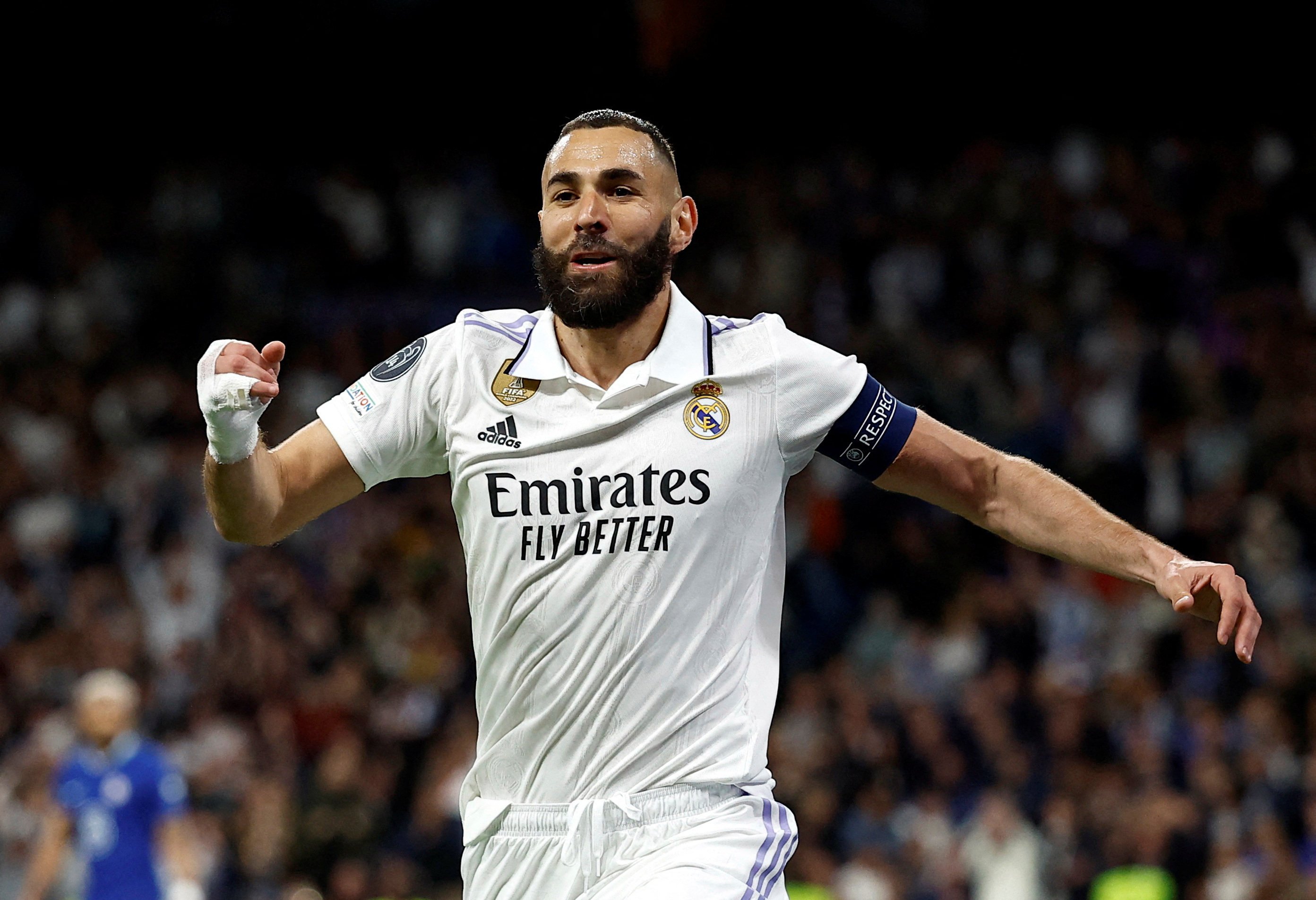 Real Madrid’s Karim Benzema is leaving the club after 14 years. Photo: Reuters