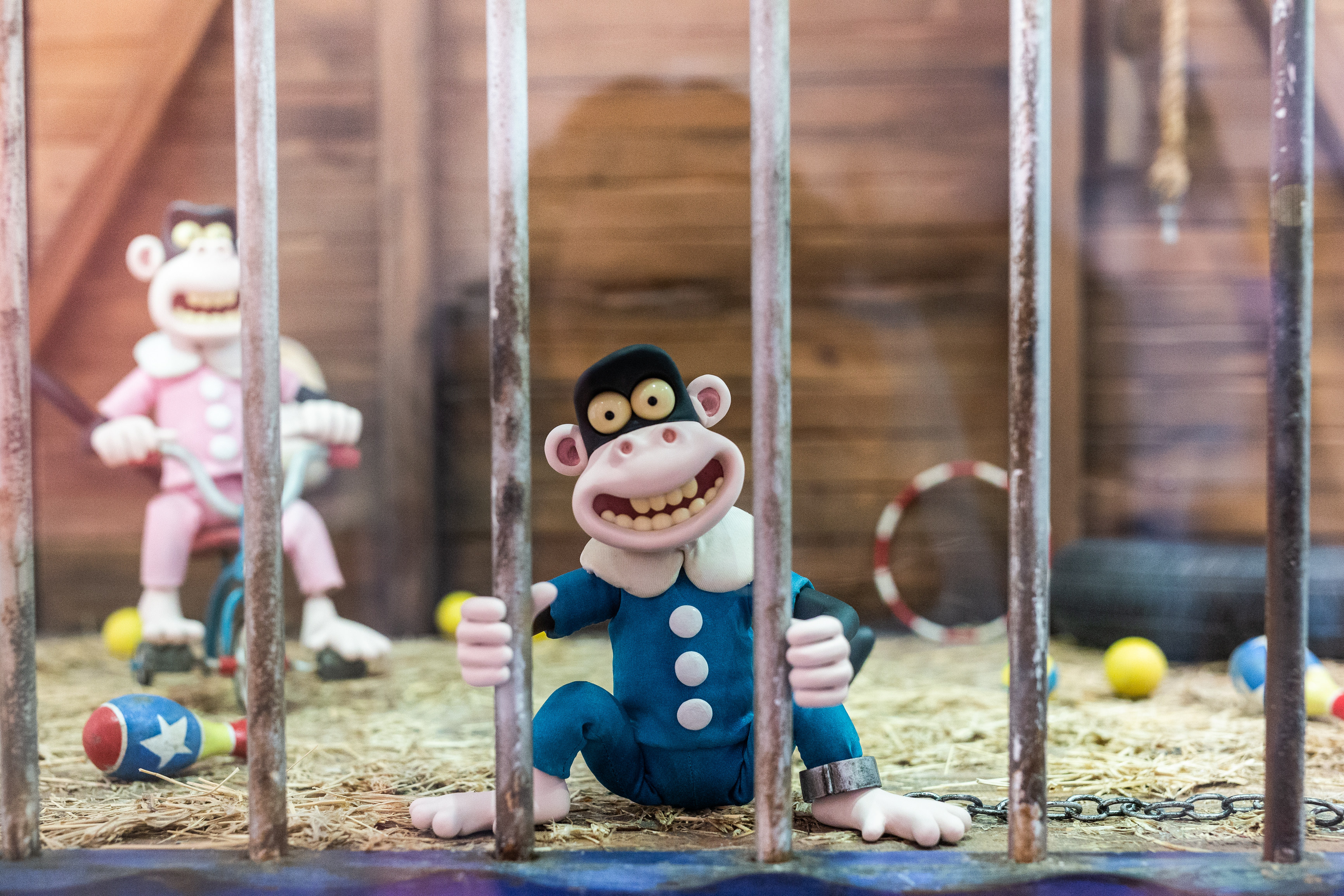 The International Museum of Comic Art in Villa Gavani in Pordenone, Northern Italy, is currently showing an exhibition on Aardman Animations, which can be seen alongside permanent exhibitions on the history of comic art. Photo: Paff!