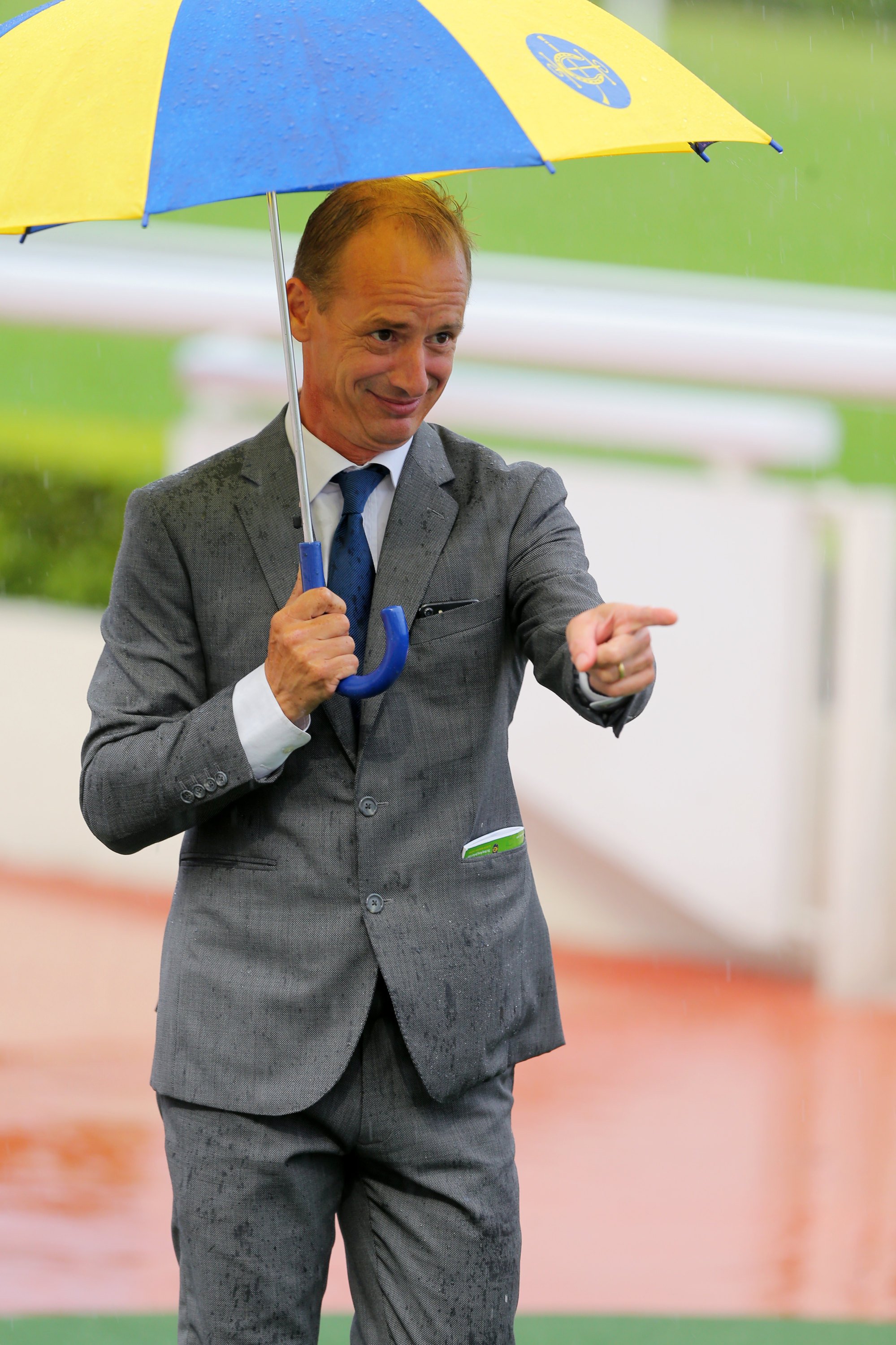 Trainer Richard Gibson.