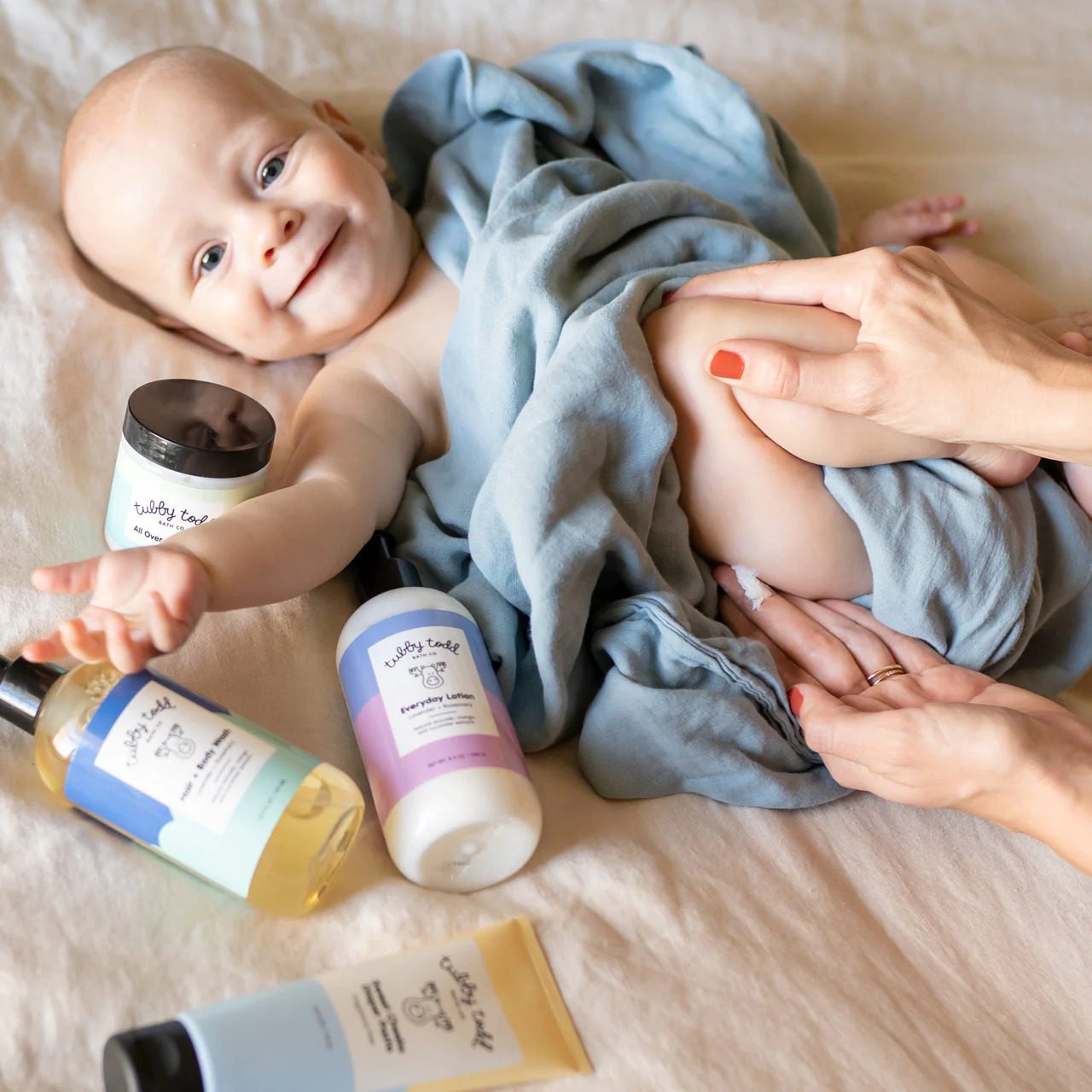 The baby skincare market is continuing to expand, with brands like Tubby Todd at the forefront. Photo: Handout
