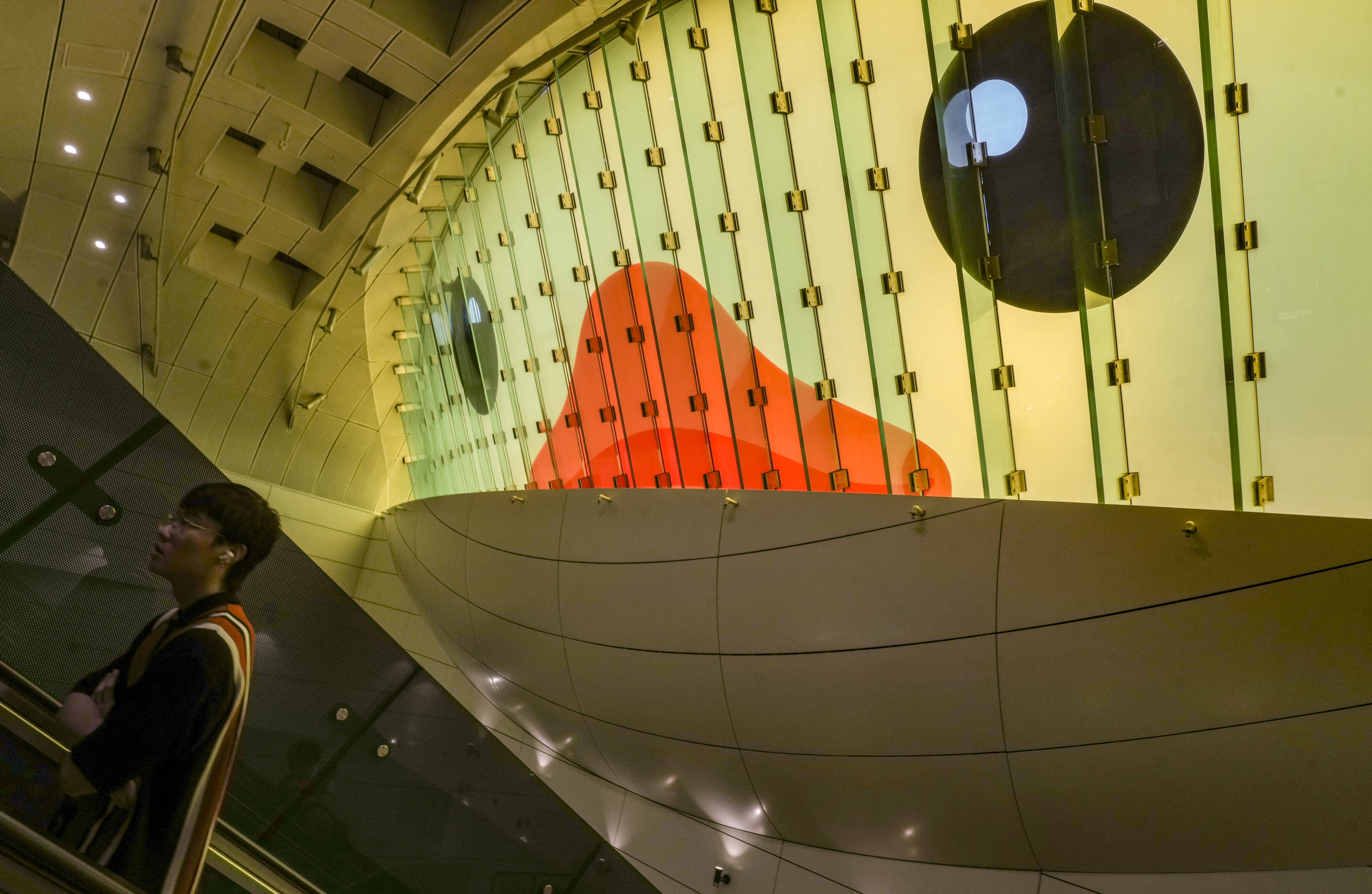 A duck-themed display is seen at Admiralty MTR station on June 1. With ducks seemingly everywhere on the network, some may feel trapped in a juvenile hell. Photo: Sam Tsang