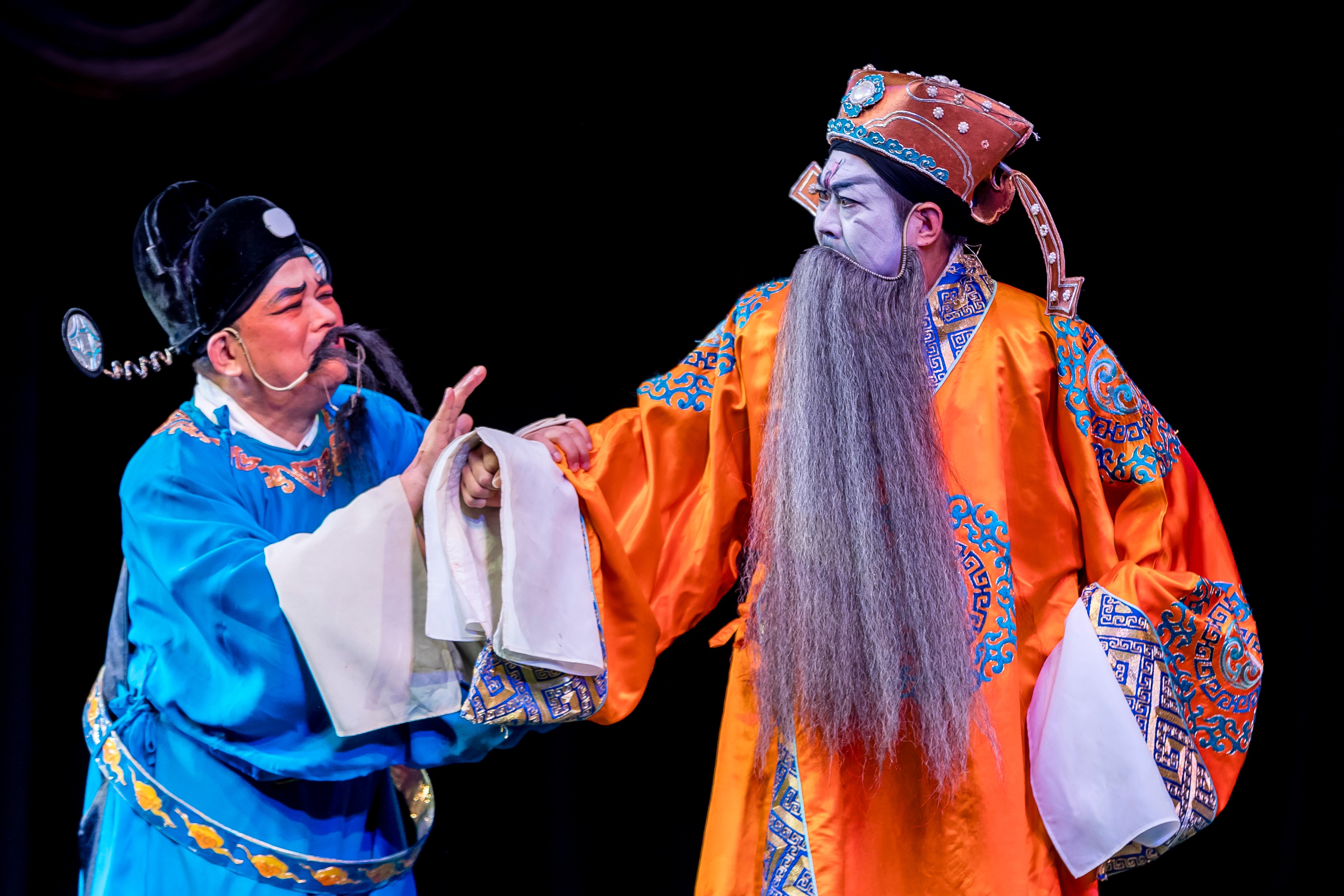 A Cantonese opera performance in Hong Kong. Photo: Getty Images