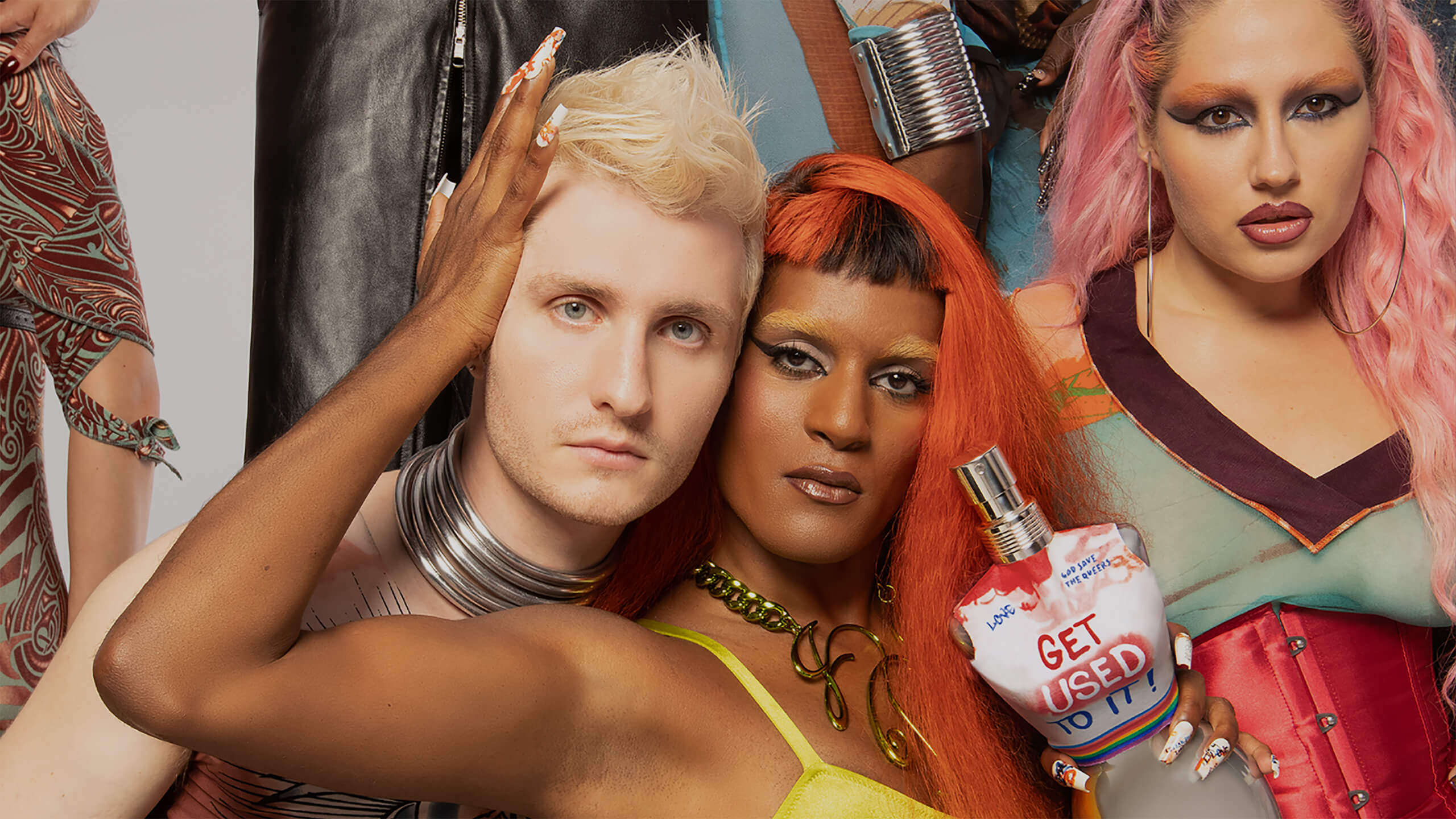 Jean Paul Gaultier released its latest Pride-themed collection for 2023. Photo: Jean Paul Gaultier