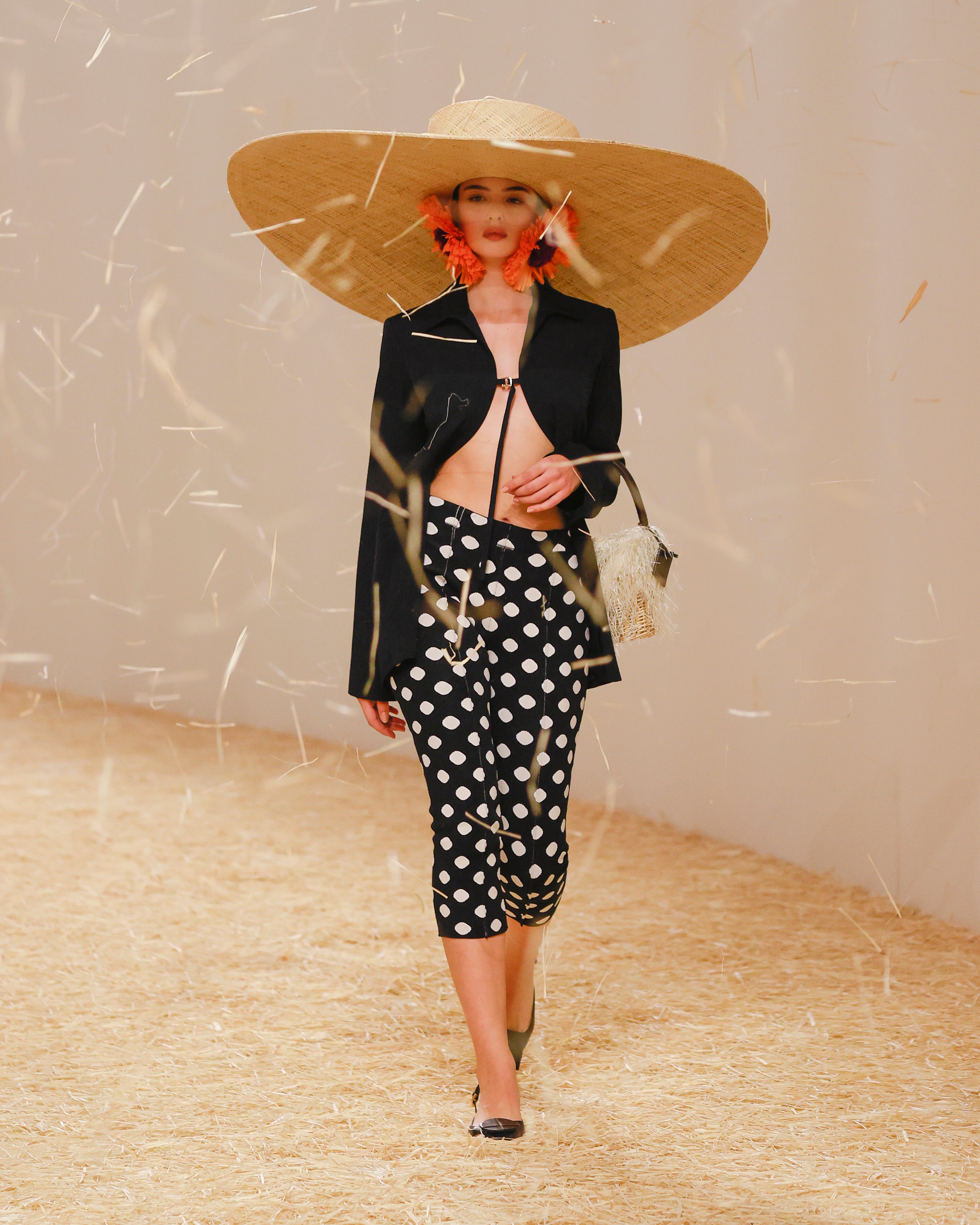 Jacquemus’ recent spring 2023 show in Le Bourget, Paris focused on getting ready for the holidays and you can too with pieces from with Alexander McQueen and Gucci. Photo: Jacquemus