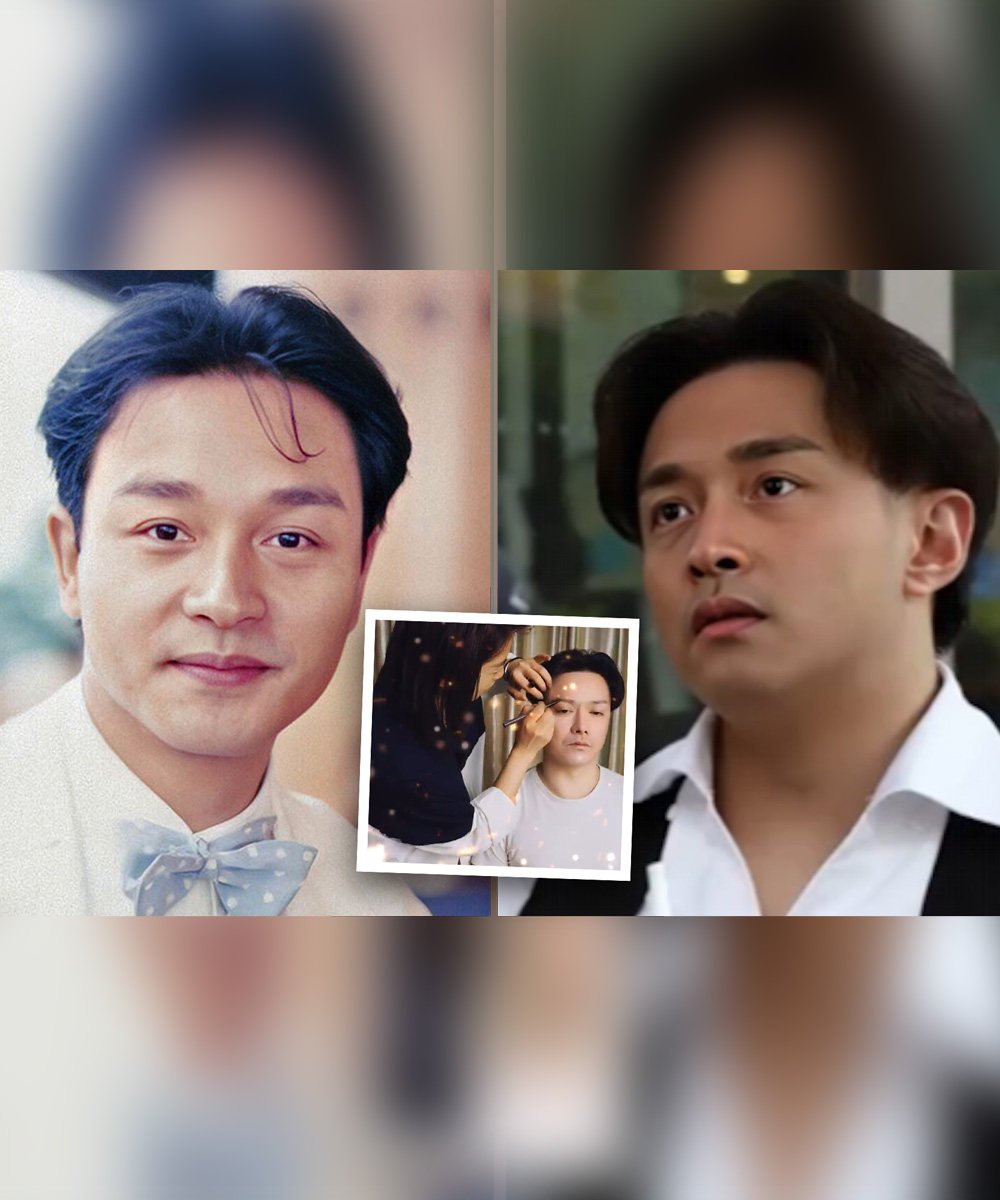 Fans of superstar Leslie Cheung have been stunned by a Chinese influencer’s uncanny impersonations of the late singer and actor 20 years after his death. Photo: SCMP composite/Douyin