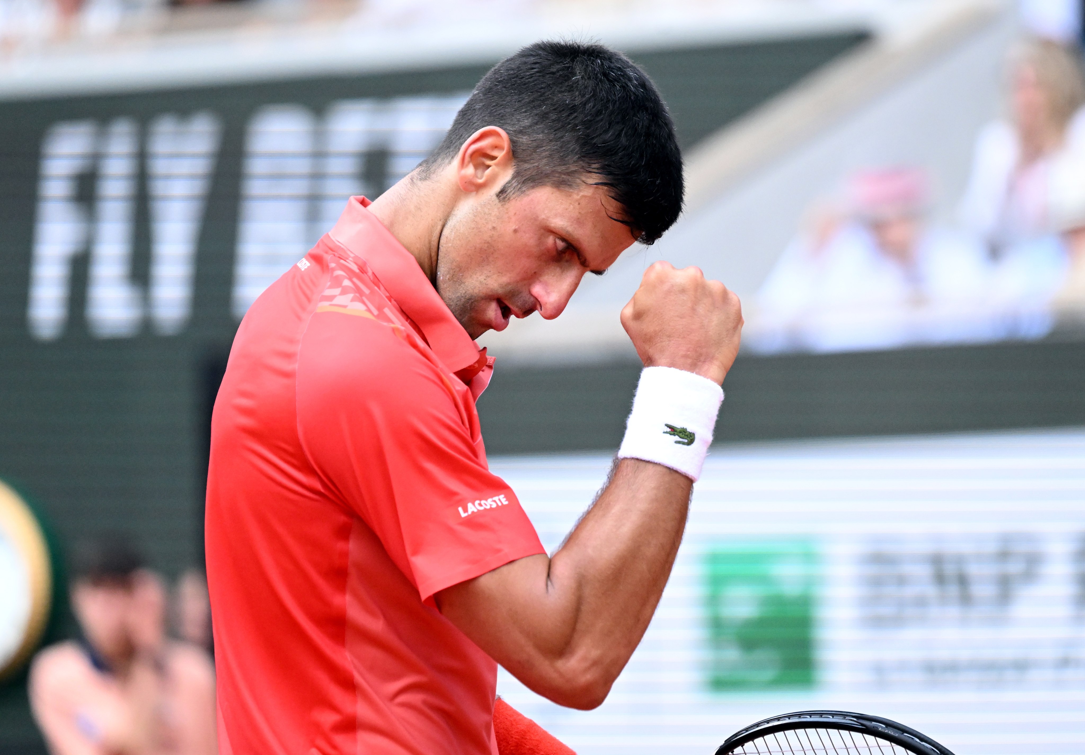 Serbia’s Novak Djokovic of Serbia beat Norway’s Casper Ruud to win the French Open tennis tournament at the Stade Roland Garros in Paris, France on Sunday. Photo: EPA-EFE