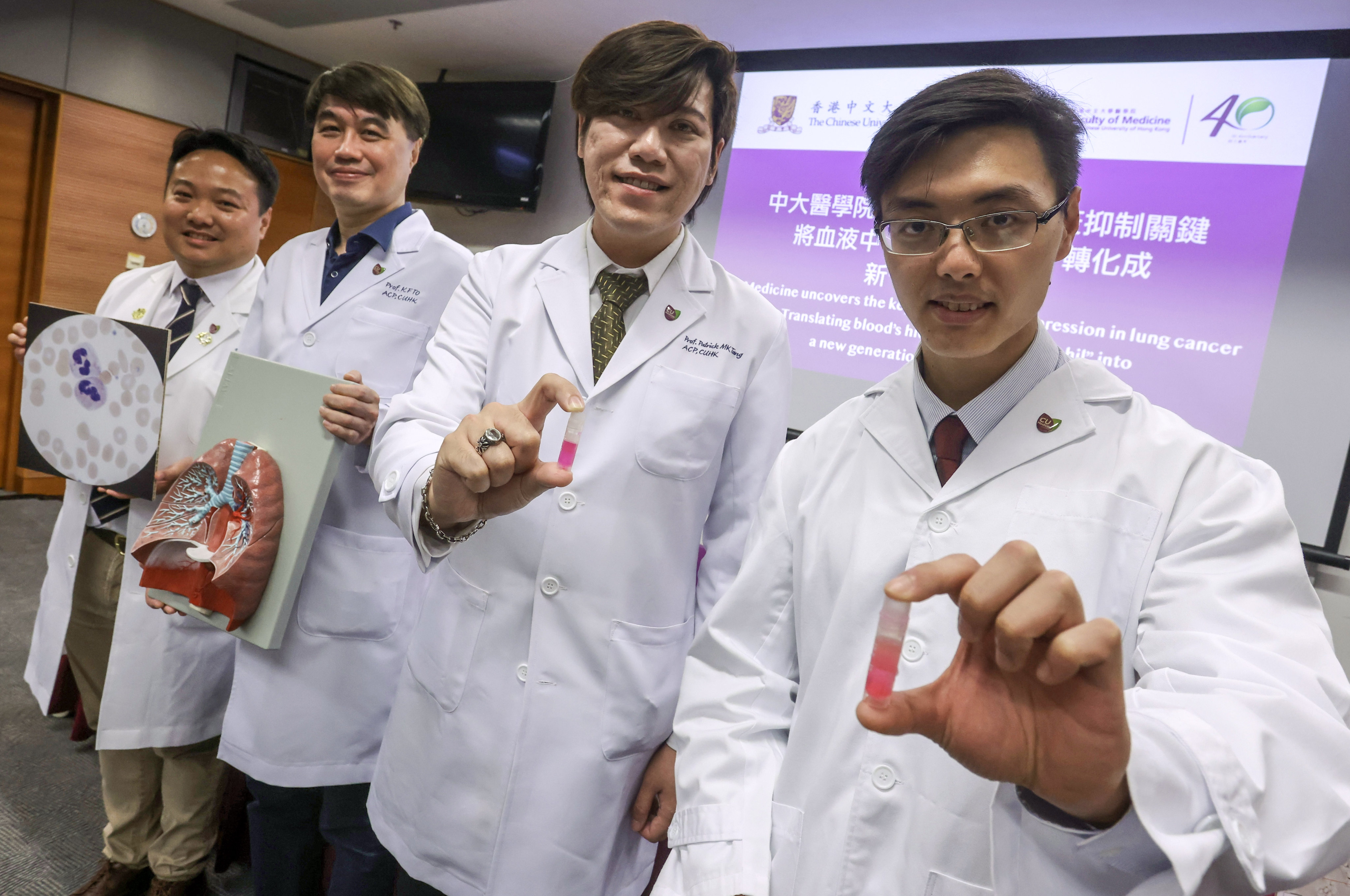 The Chinese University team says its findings could help 70 per cent of patients who do not  benefit from existing immunotherapy methods. Photo: Jonathan Wong