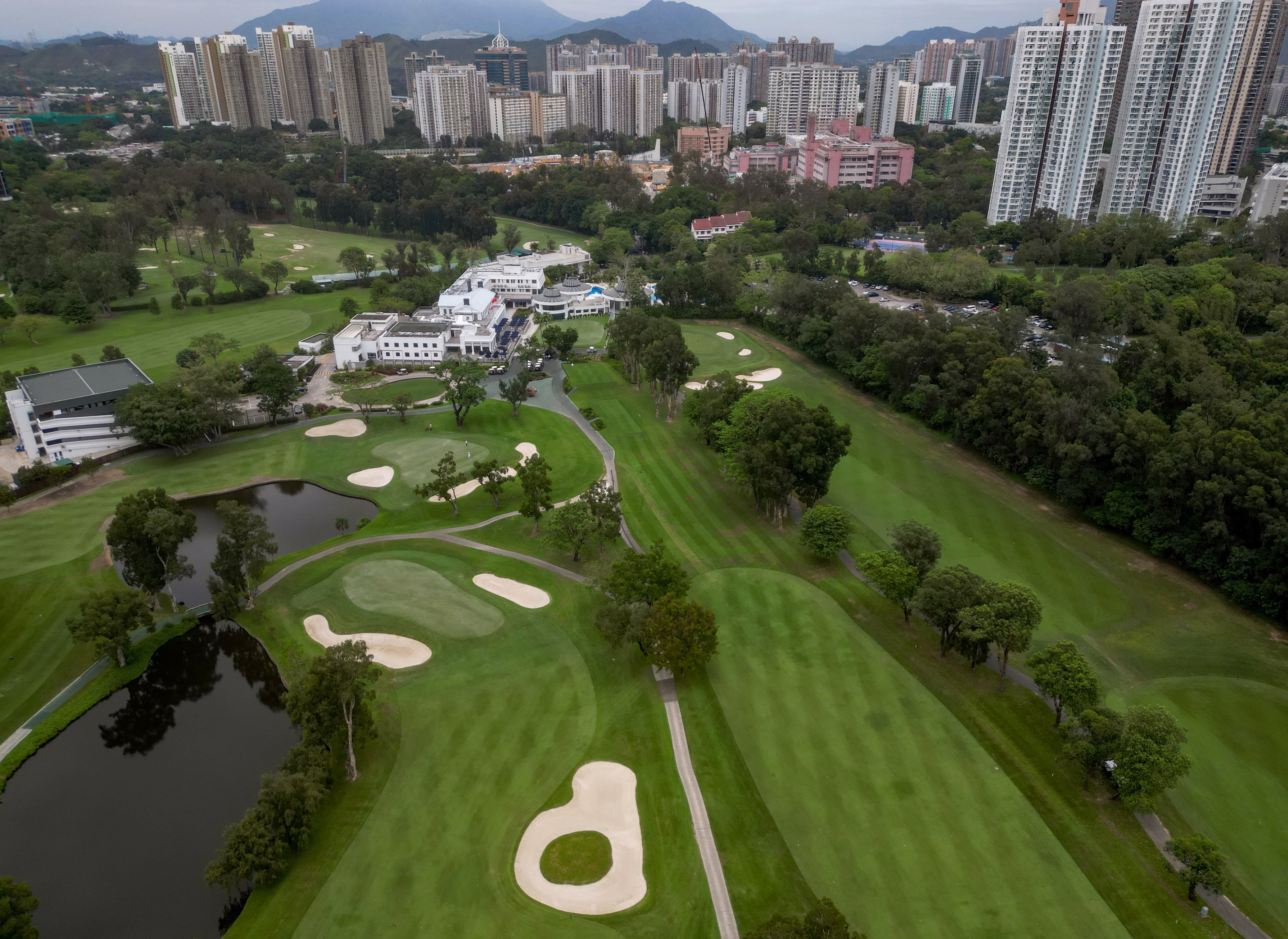 The government will take back 32 hectares of land leased by the Hong Kong Golf Club in Fanling. Photo: May Tse