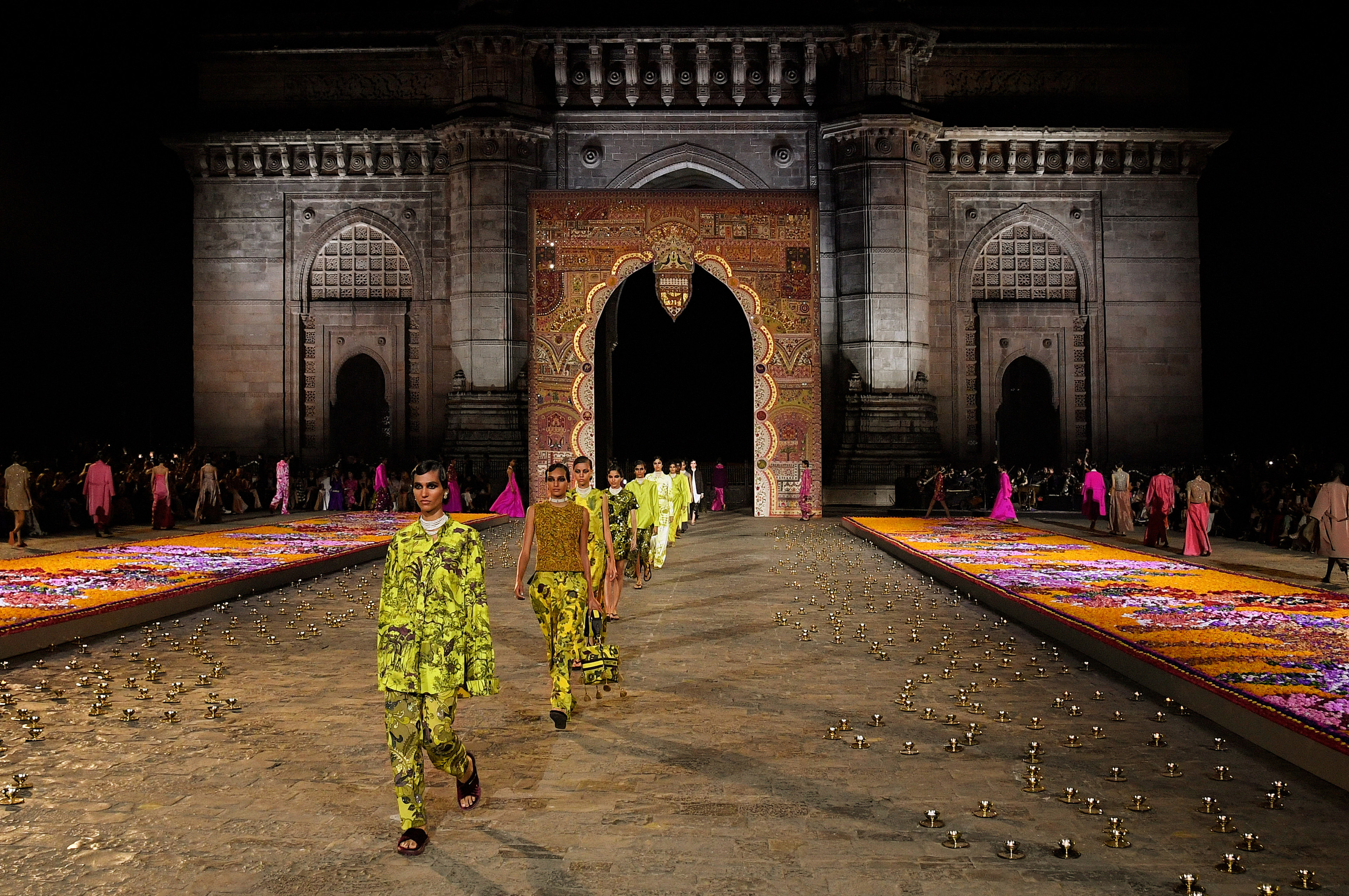 Dior’s Mumbai show at the Gateway of India celebrated the country’s craftsmanship as well as its vibrant use of colour – here’s your guide to following its lead. Photo: Dior