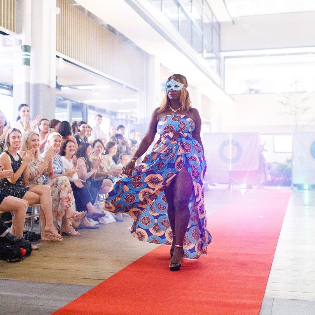 A fashion show by Run Hong Kong, part of Refugee Week 2023, showcased handmade clothing designed and made by refugee and asylum seeker women as part of the organisation’s education programme. Photo: Run Hong Kong