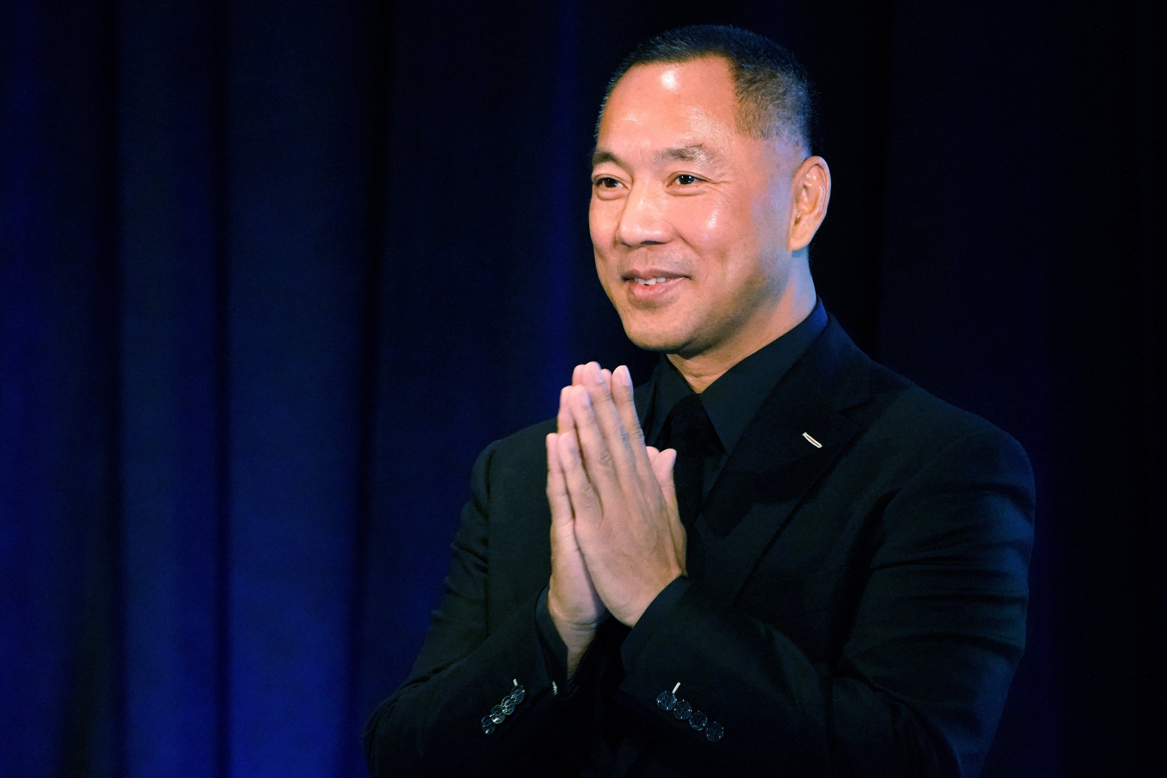 Chinese businessman Guo Wengui holds a news conference in New York in November 2018. Photo: Reuters