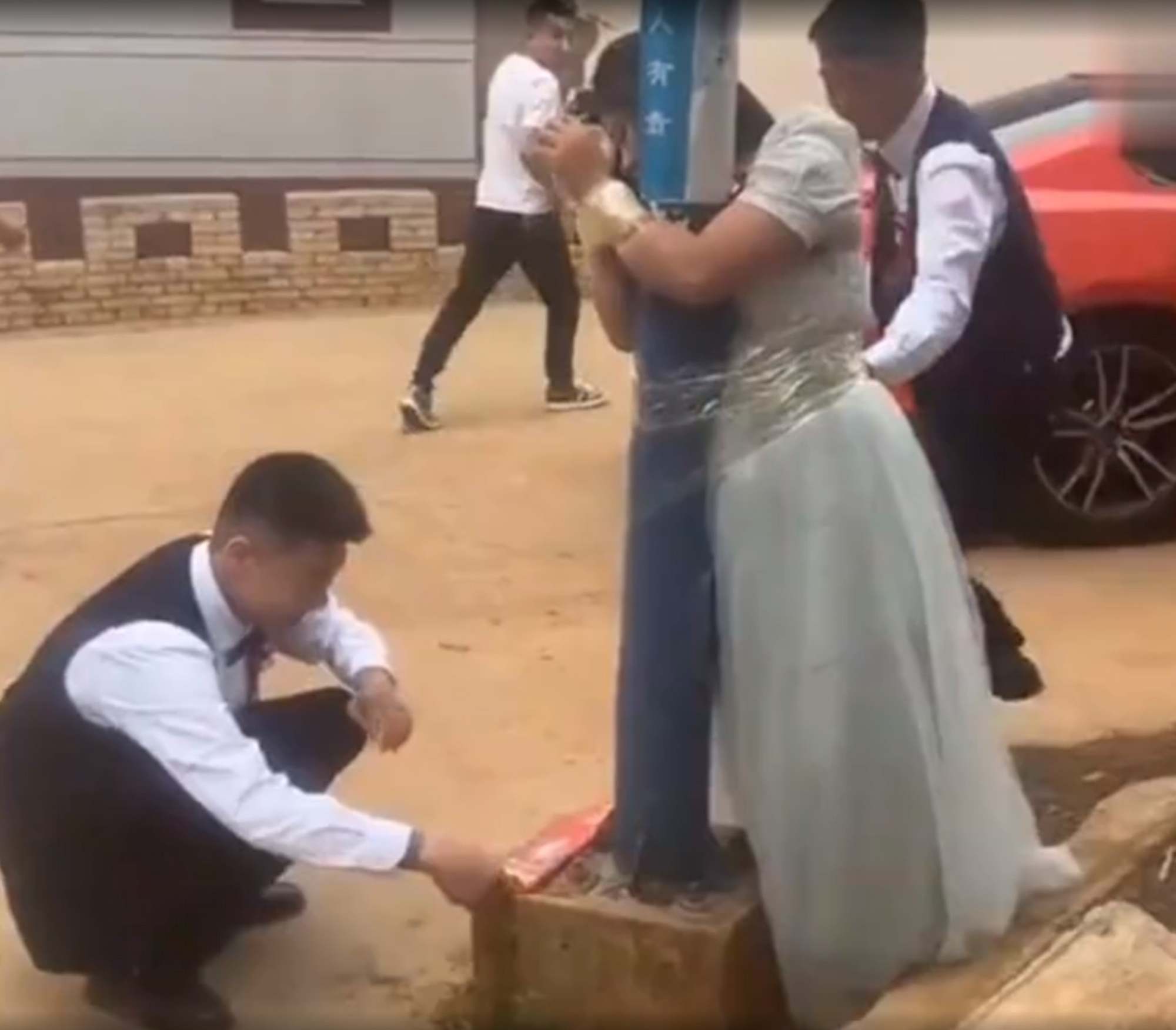 Chinese wedding ritual sparks outrage over inappropriate behaviour