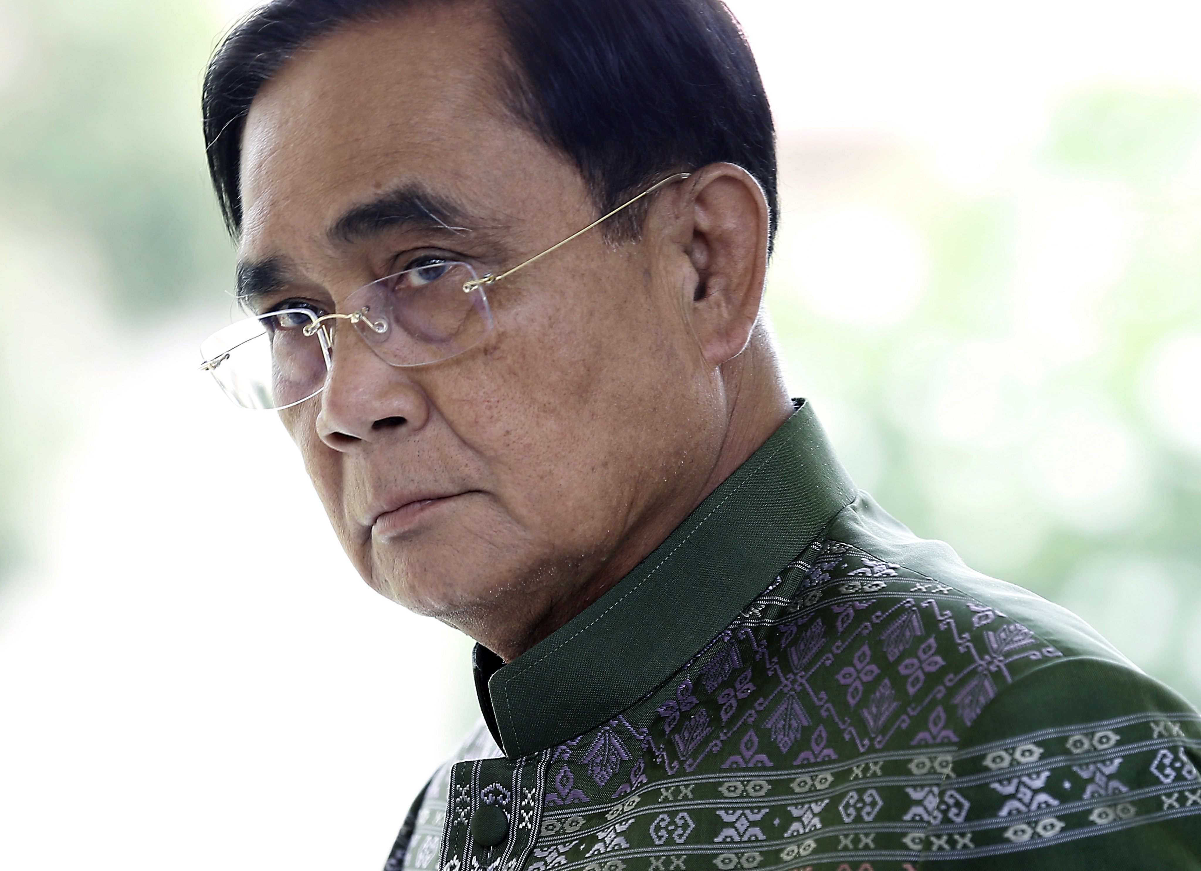 Thailand’s current Prime Minister Prayut Chan-ocha, who seized power in a 2014 coup. In May a general election saw the pro-democracy Move Forward Party win millions of votes. Photo: EPA-EFE
