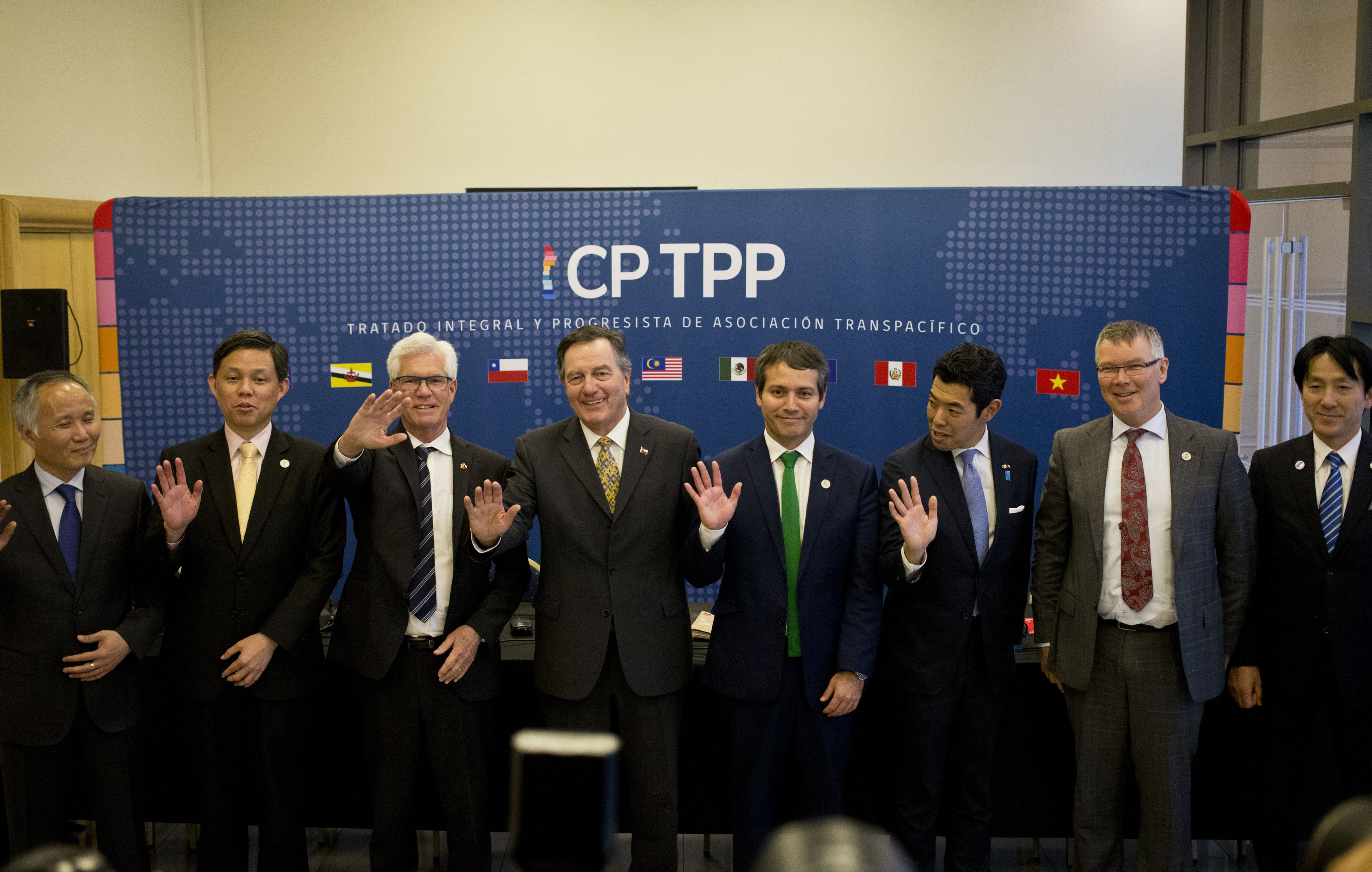 China applied to join the Comprehensive and Progressive Agreement for Trans-Pacific Partnership (CPTPP) in September 2021. Photo: AP