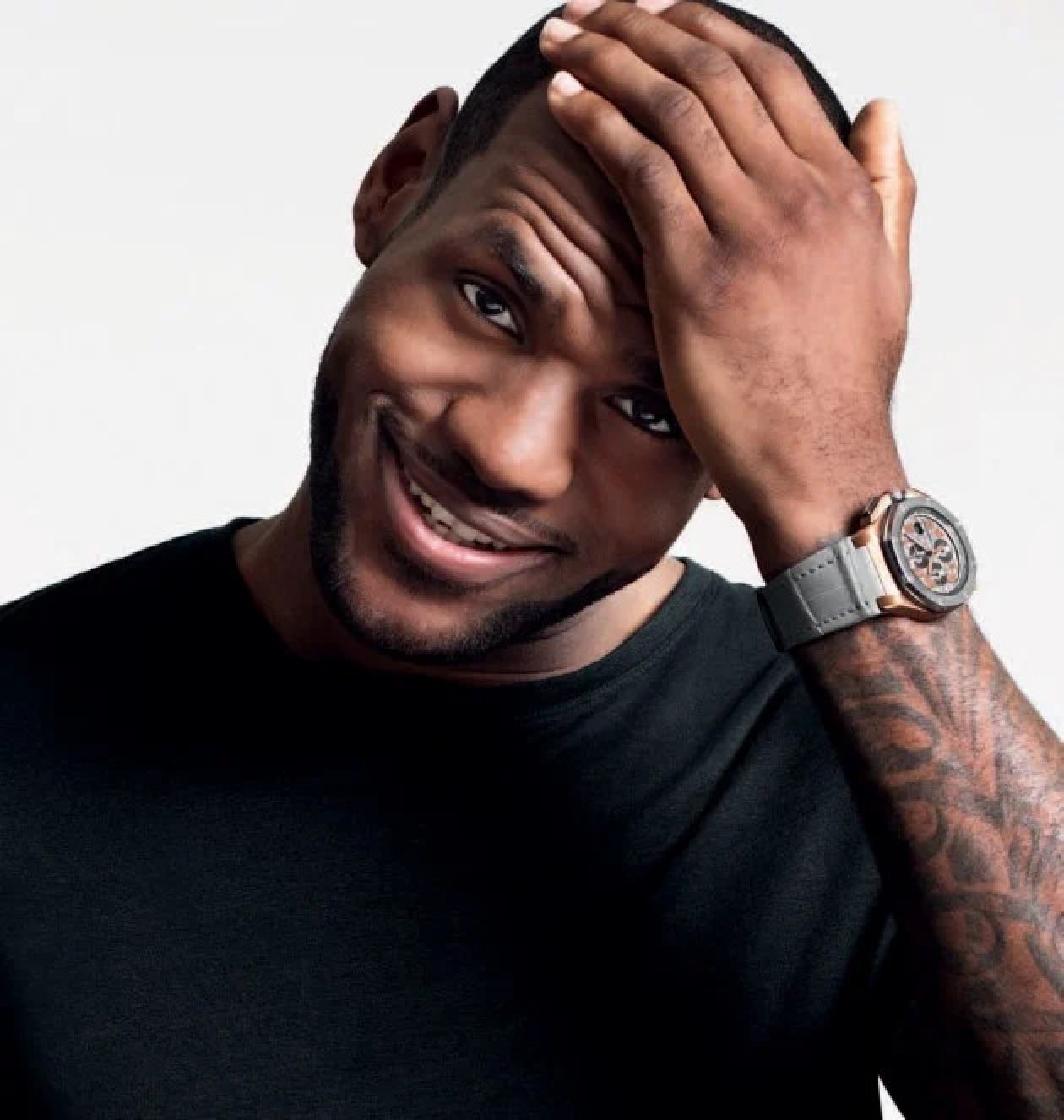 LeBron James Wears the $162,000 Black Panther Watch