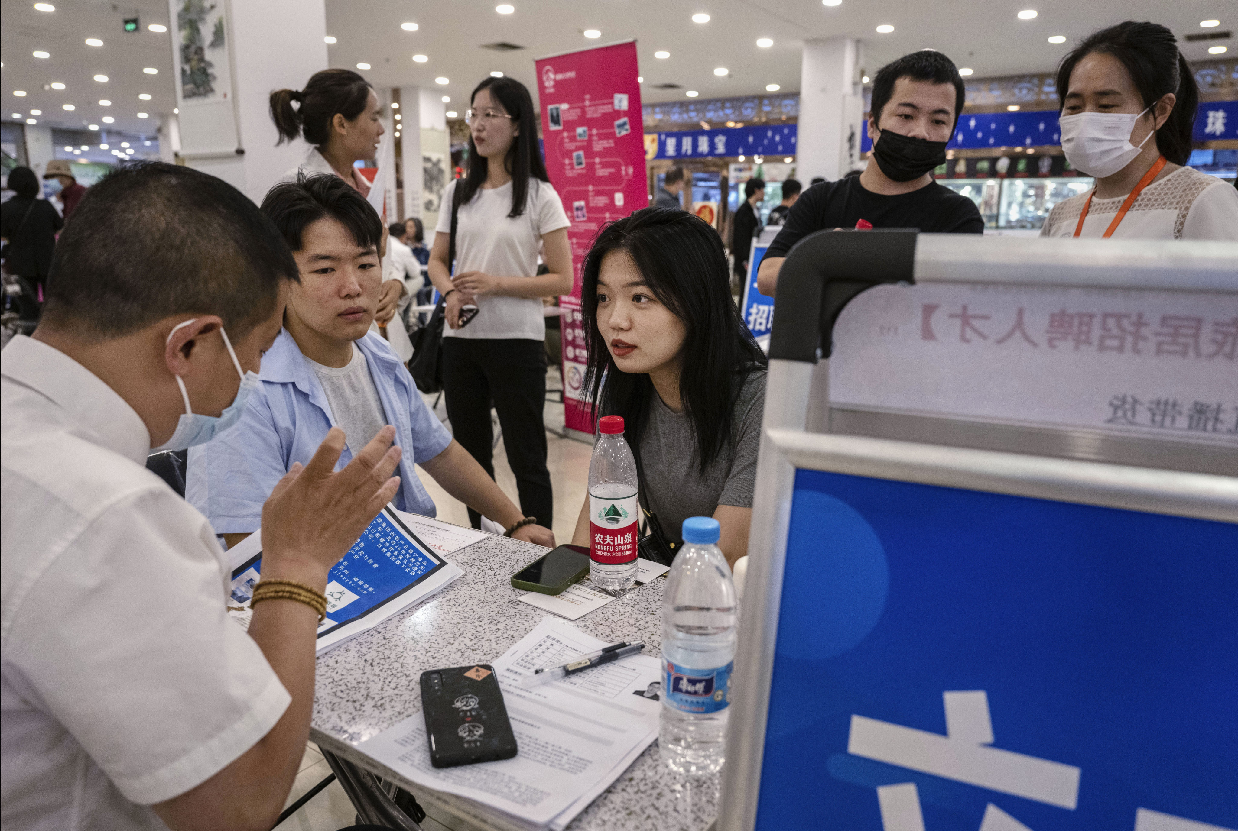 In May, the jobless rate for the 16-24 age group hit a new high of 20.8 per cent, up from the previous high of 20.4 per cent in April. Photo: Getty Images