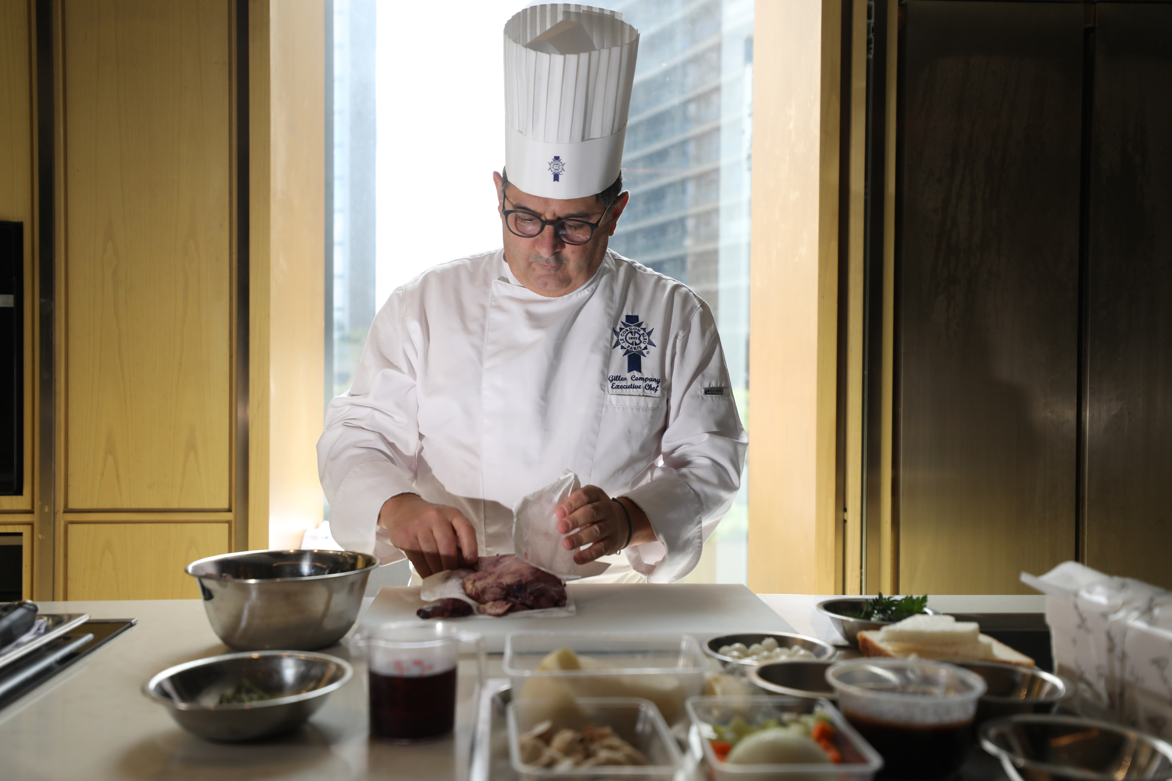 Chef Gilles Company, the culinary academic director of Le Cordon Bleu Japan, is teaching in the programme of workshops at Hong Kong’s K11 Musea mall, which will run until July 19. Photo: Xiaomei Chen