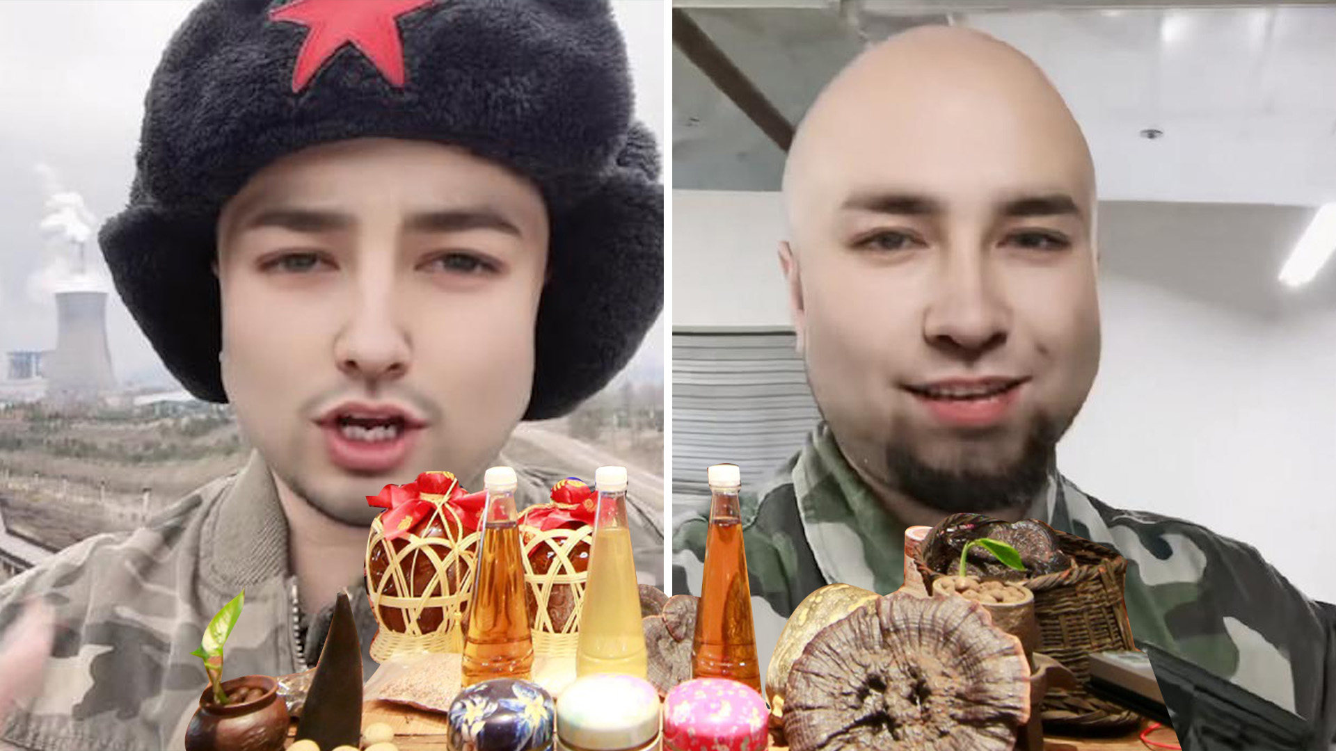 Mainland social media observers have exposed an influencer in China who claimed to be a Russian soldier fighting against Ukraine as an imposter simply out to make money. Photo: SCMP composite/Weibo