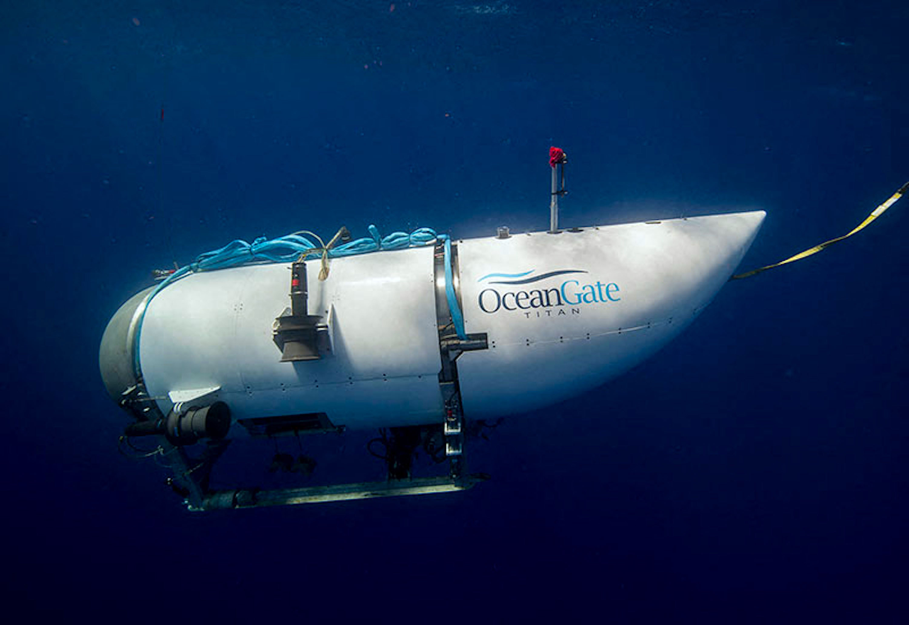 Titan, the submersible that vanished on an expedition to the Titanic wreckage. Photo: TNS
