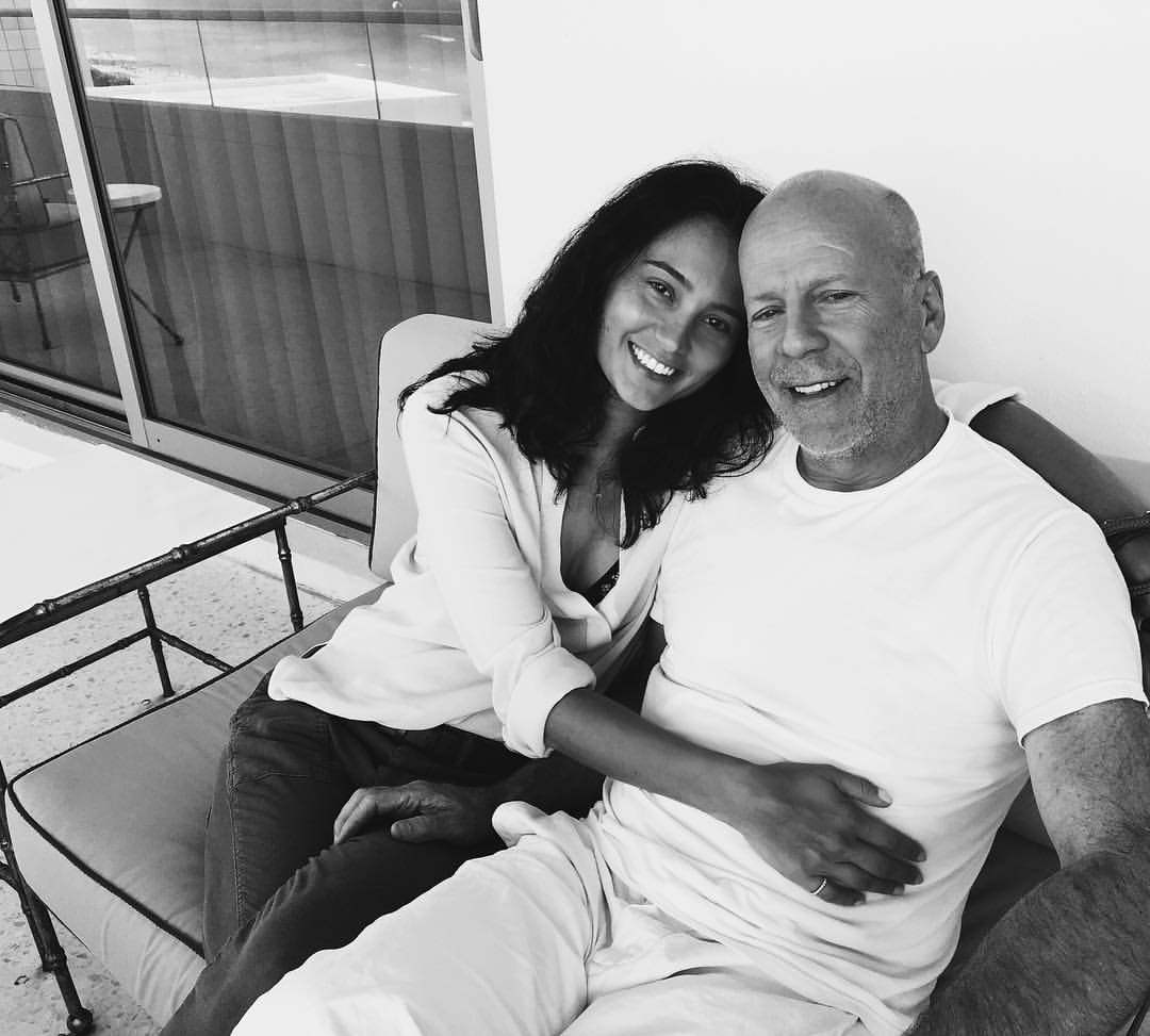 Bruce Willis and Emma Heming-Willis share photo of new baby Evelyn 