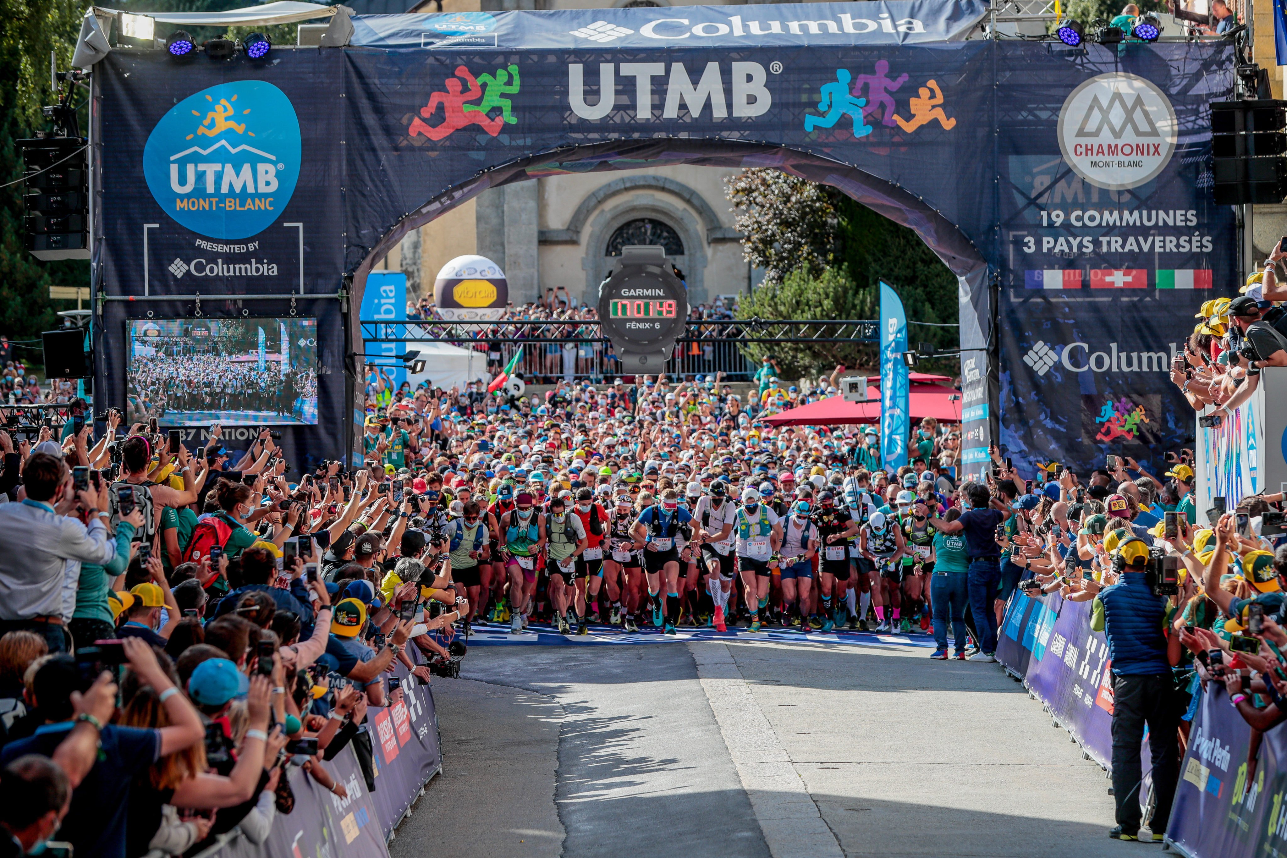 The UTMB is the most high-profile race in ultra running, and has attracted controversy for its seemingly commercial focus. Photo: Laurent Salino/UTMB