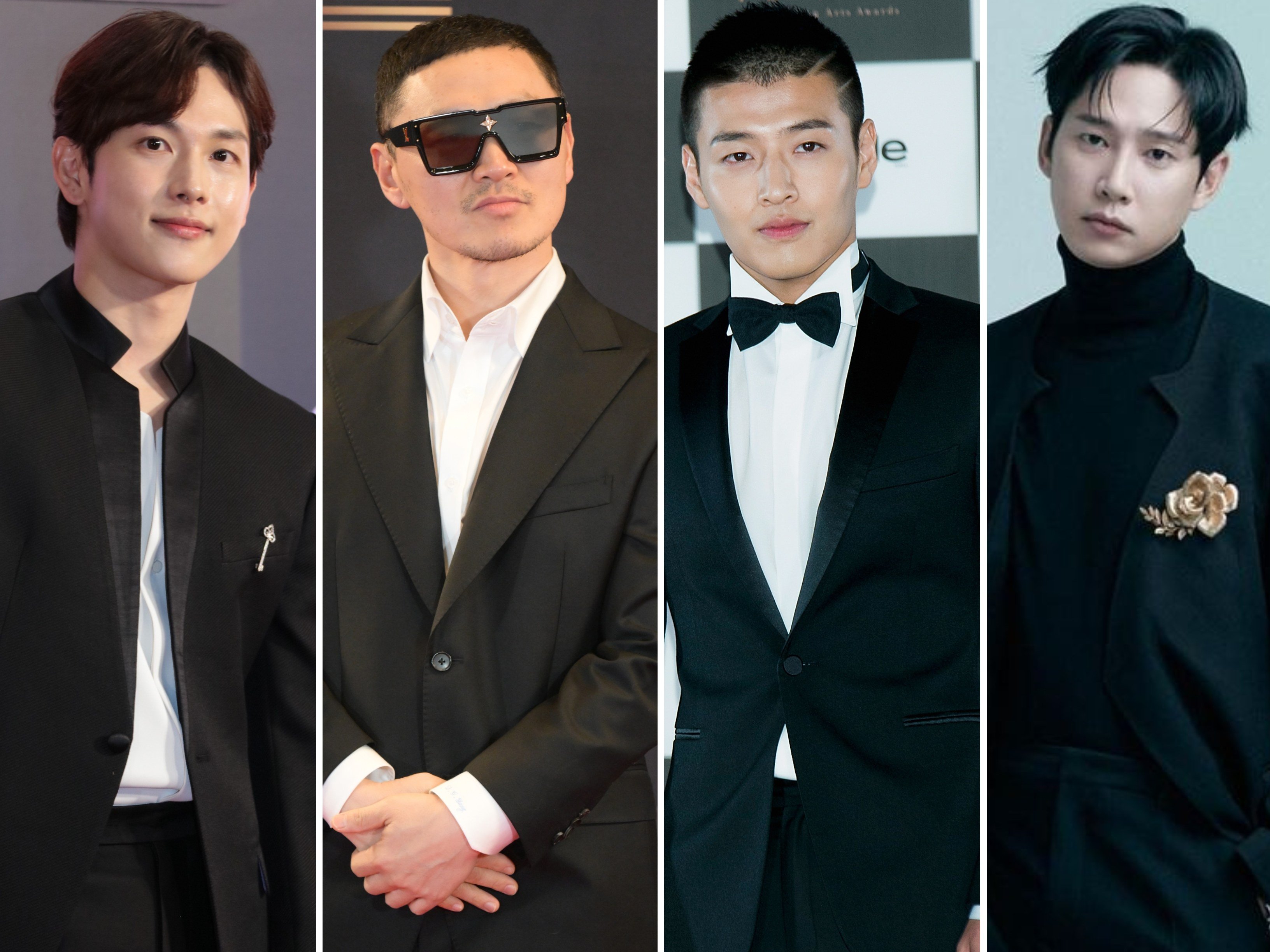 Meet the four Korean stars set to appear in Squid Game 2 – Im Si-wan, Yang Dong-geun, Kang Ha-neul and Park Sung-hoon. Photos: Getty Images, @boxabum/Instagram