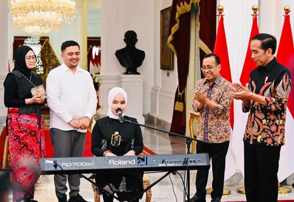 Putri Ariani is now a superstar in Indonesia and has been feted by a host of government officials, including President Joko Widodo, who honoured her with an audience and presented her with an undisclosed sum of “pocket money” at the State Palace earlier this month. Photo: Handout