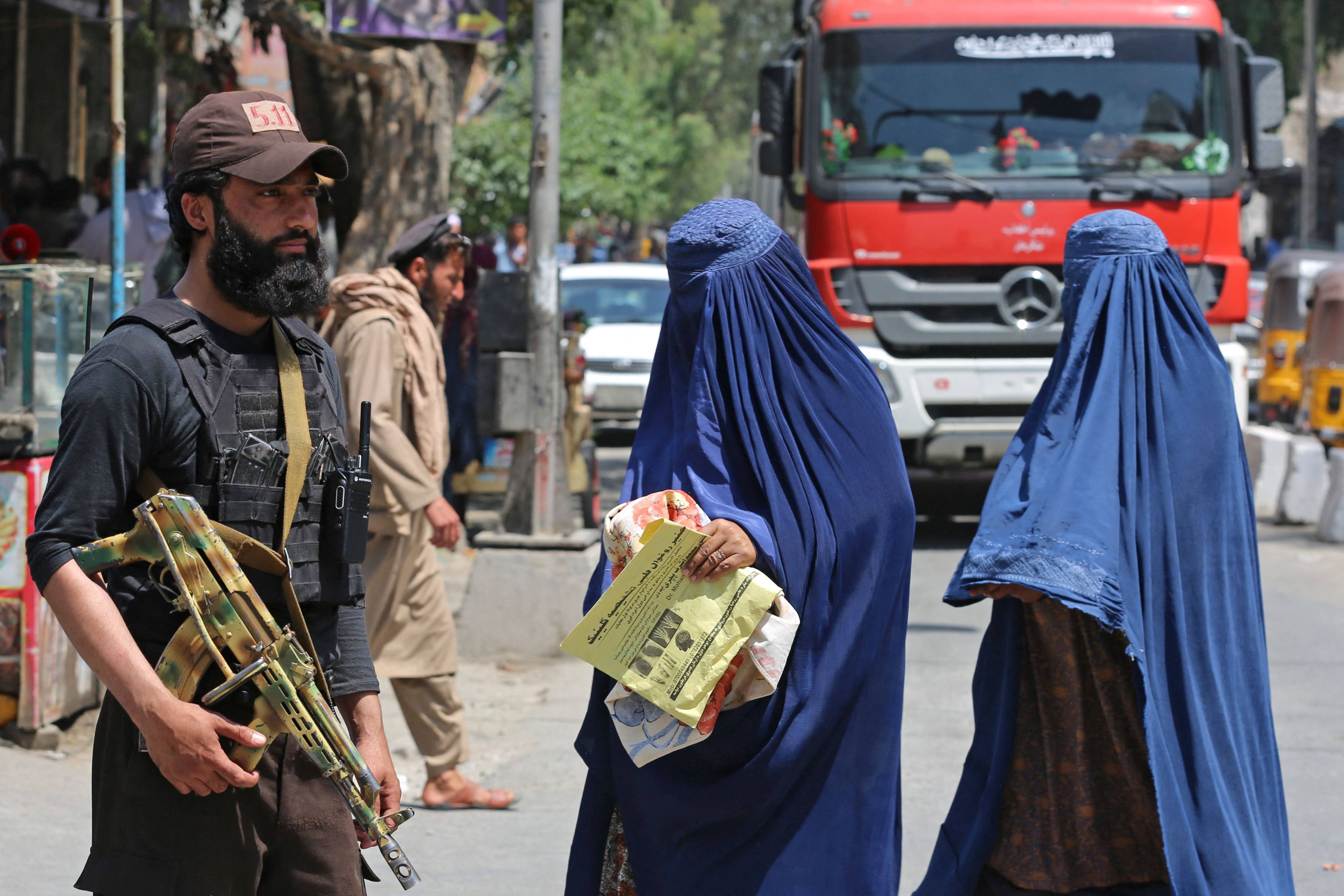 The rights of women in Afghanistan have diminished under the Taliban. Photo: AFP