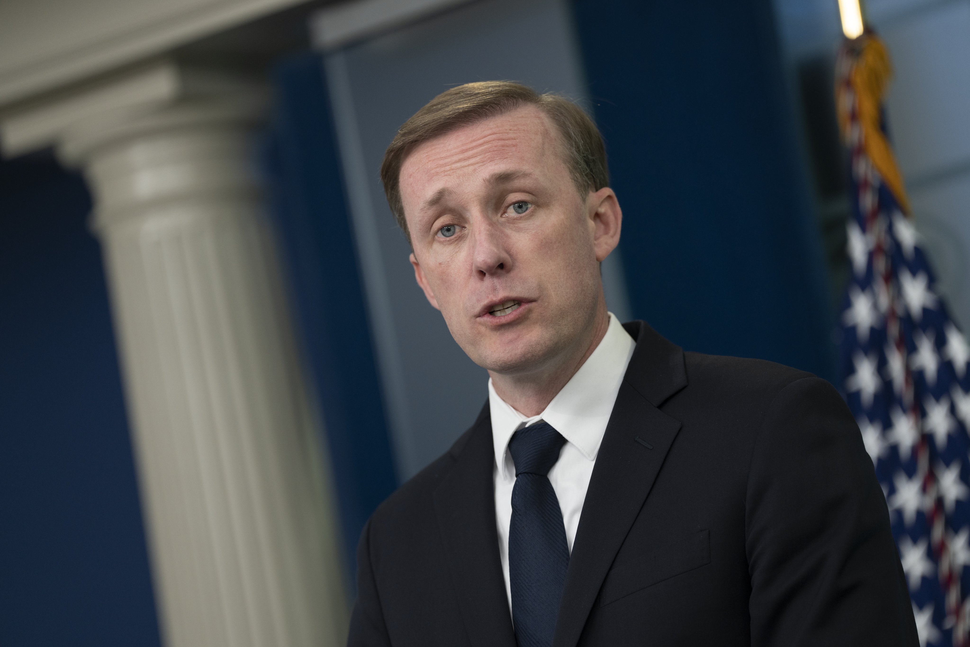 Jake Sullivan, US’ national security adviser, at the White House in Washington. Photo: EPA-EFE
