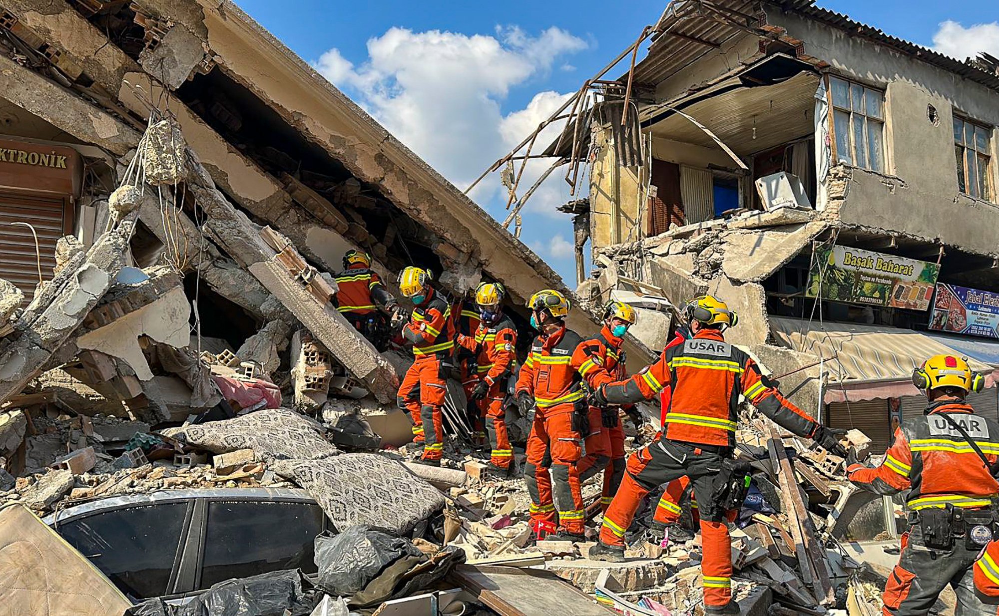 The Hong Kong team spent nine days on a rescue mission in Turkey. Photo: FSD
