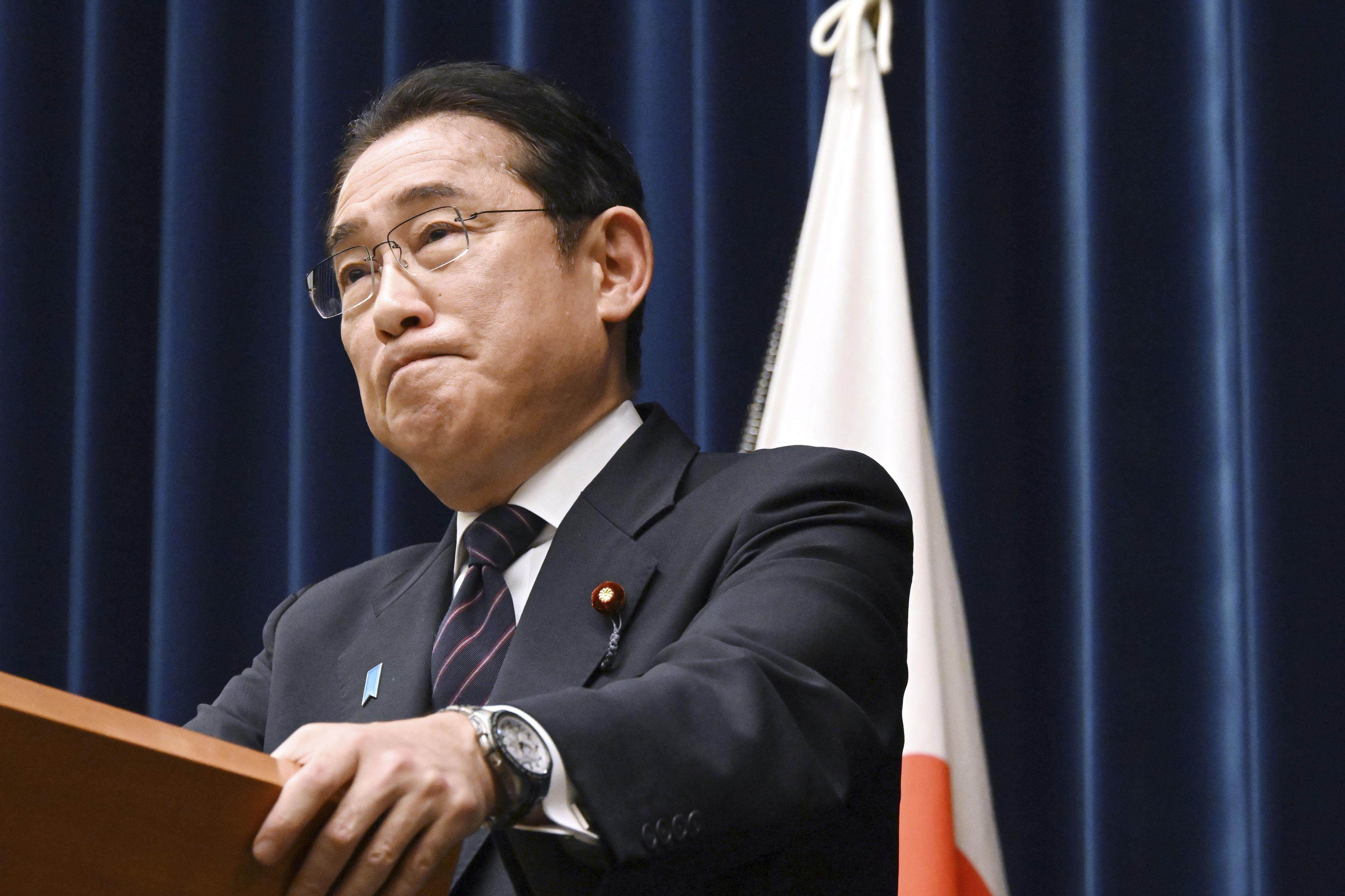 Japanese Prime Minister Fumio Kishida. Photo: Kyodo