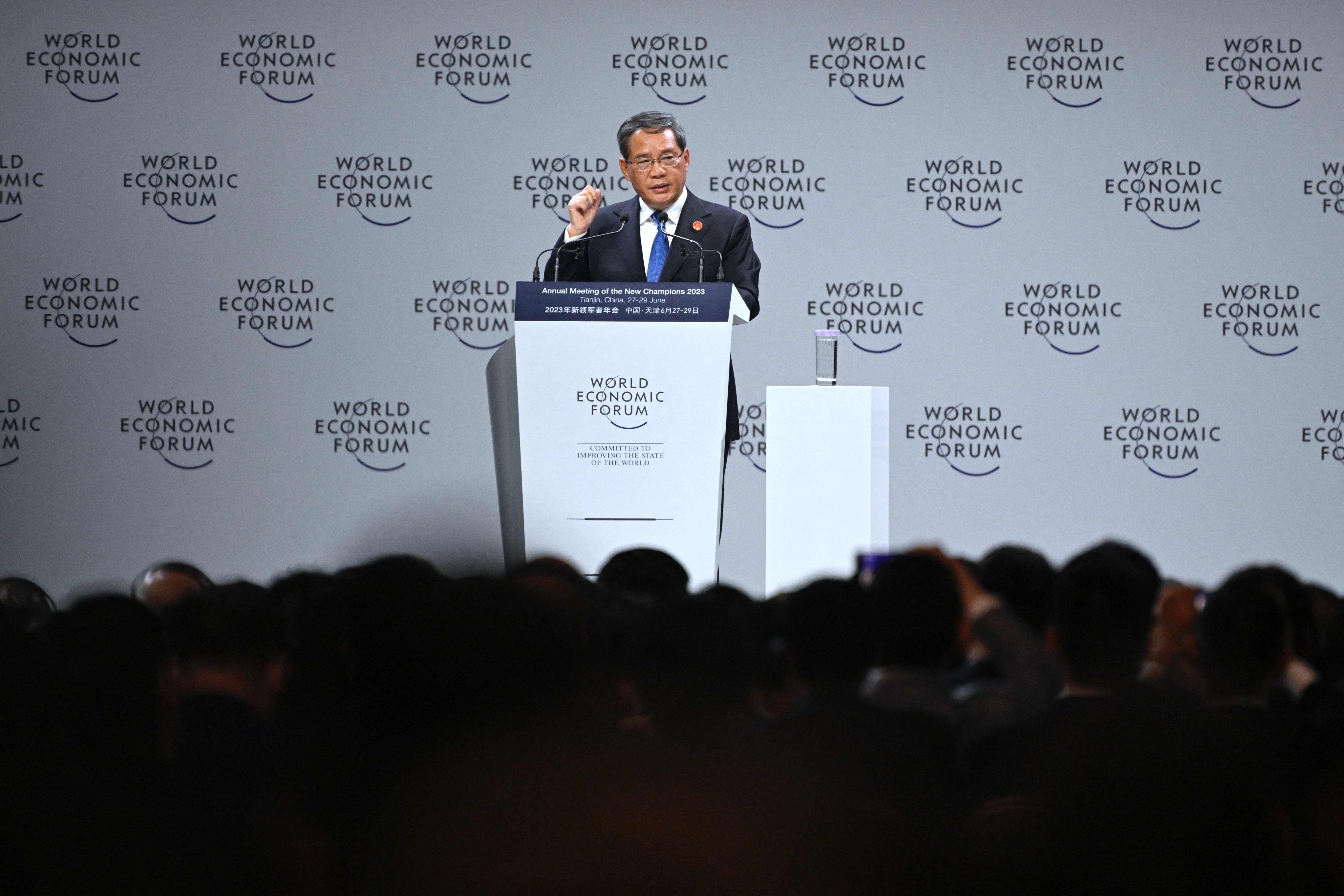 Chinese Premier Li Qiang. Photo: AFP