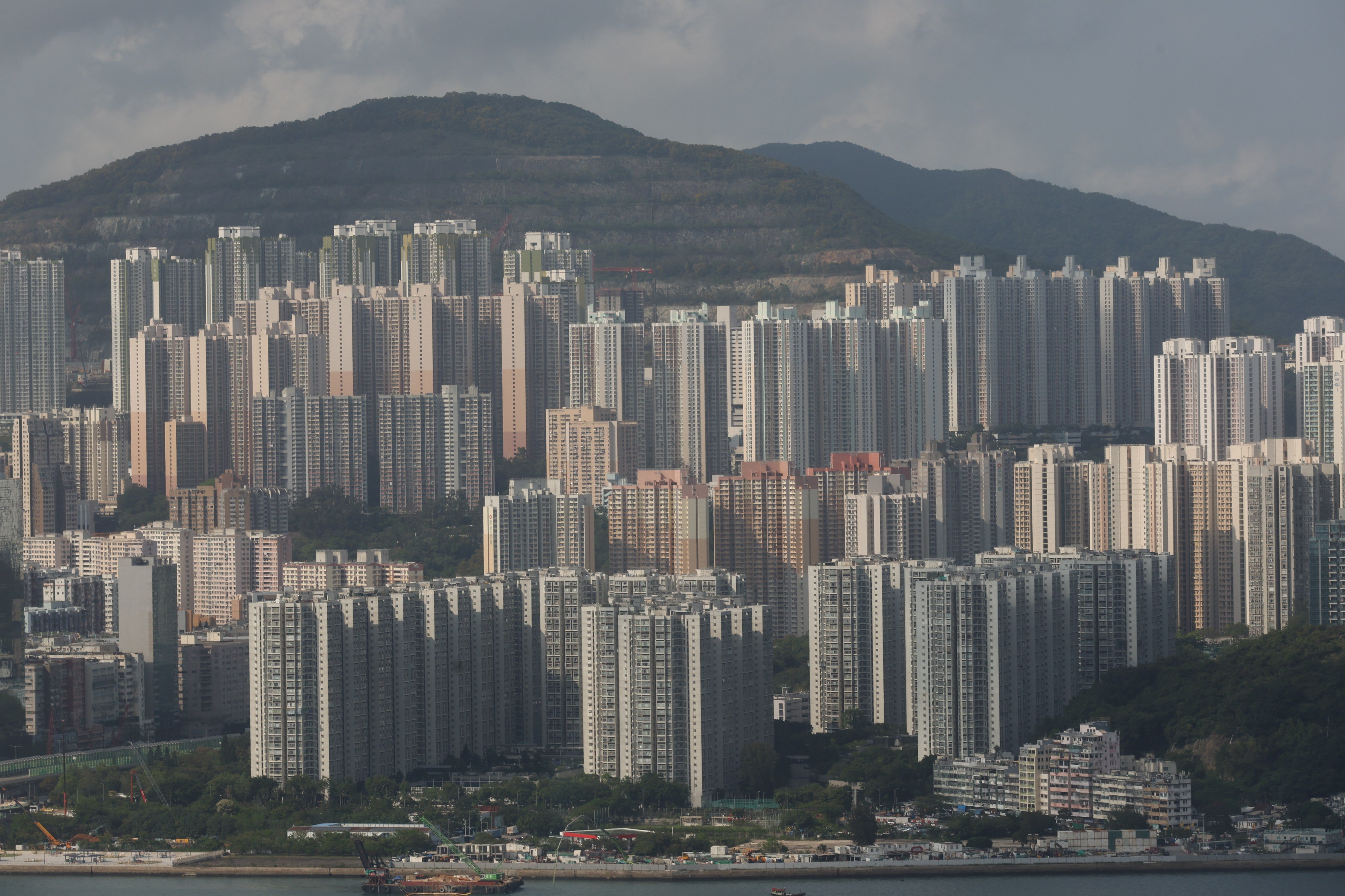High density residential buildings stand on the Kowloon peninsula. Photo: Yik Yeung-man