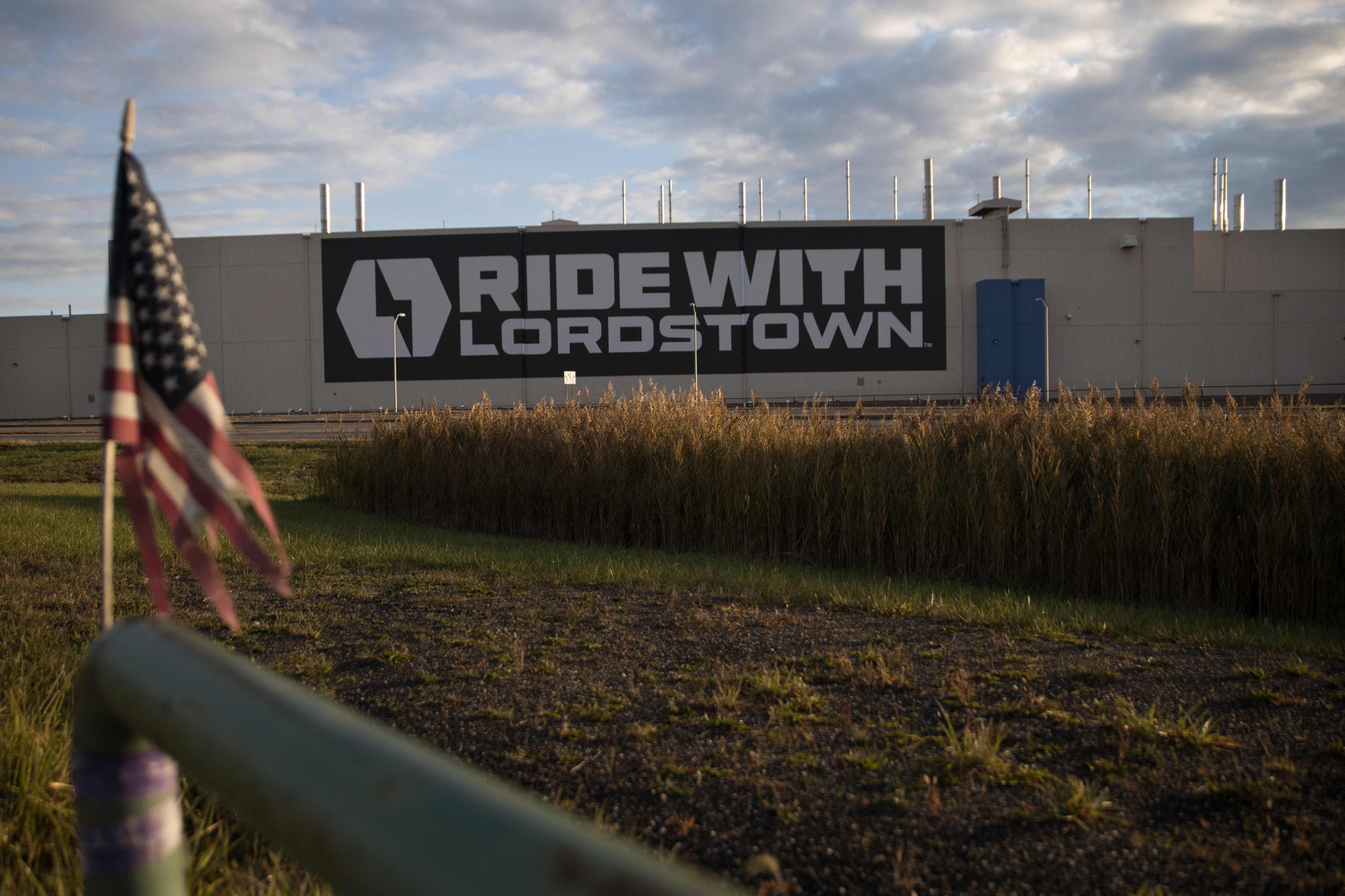 The Lordstown Motors factory is where GM once operated, in Lordstown, Ohio, seen on October 16, 2020. Photo: AFP