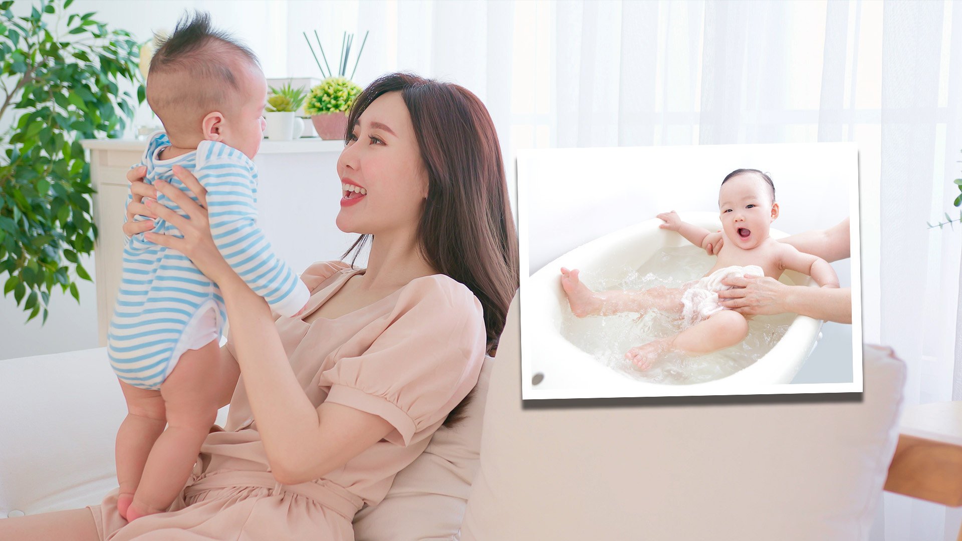 Mainland social media has reacted positively to the news that a bathhouse in China is providing a “rent-a-dad” service, free of charge, so that women can bathe in areas free of males. Photo: SCMP composite