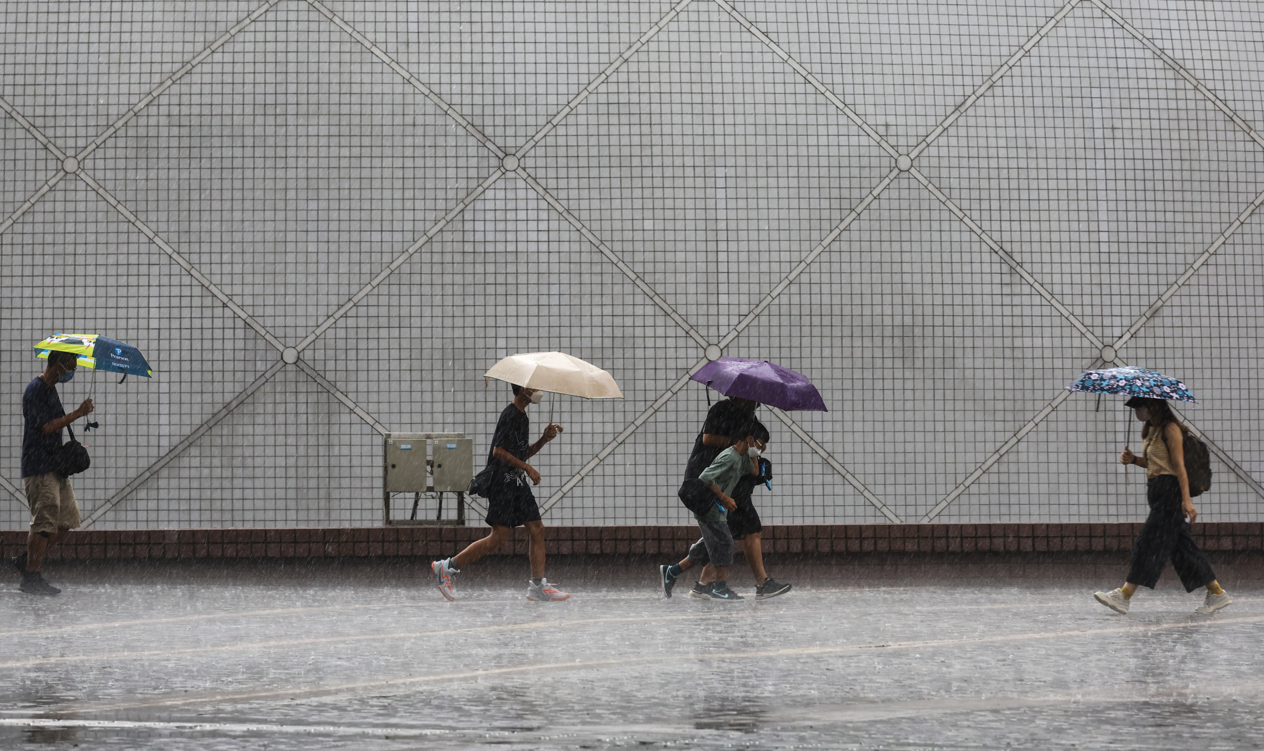 The weather forecaster has predicted rain for the next nine days. Photo: Yik Yeung-man