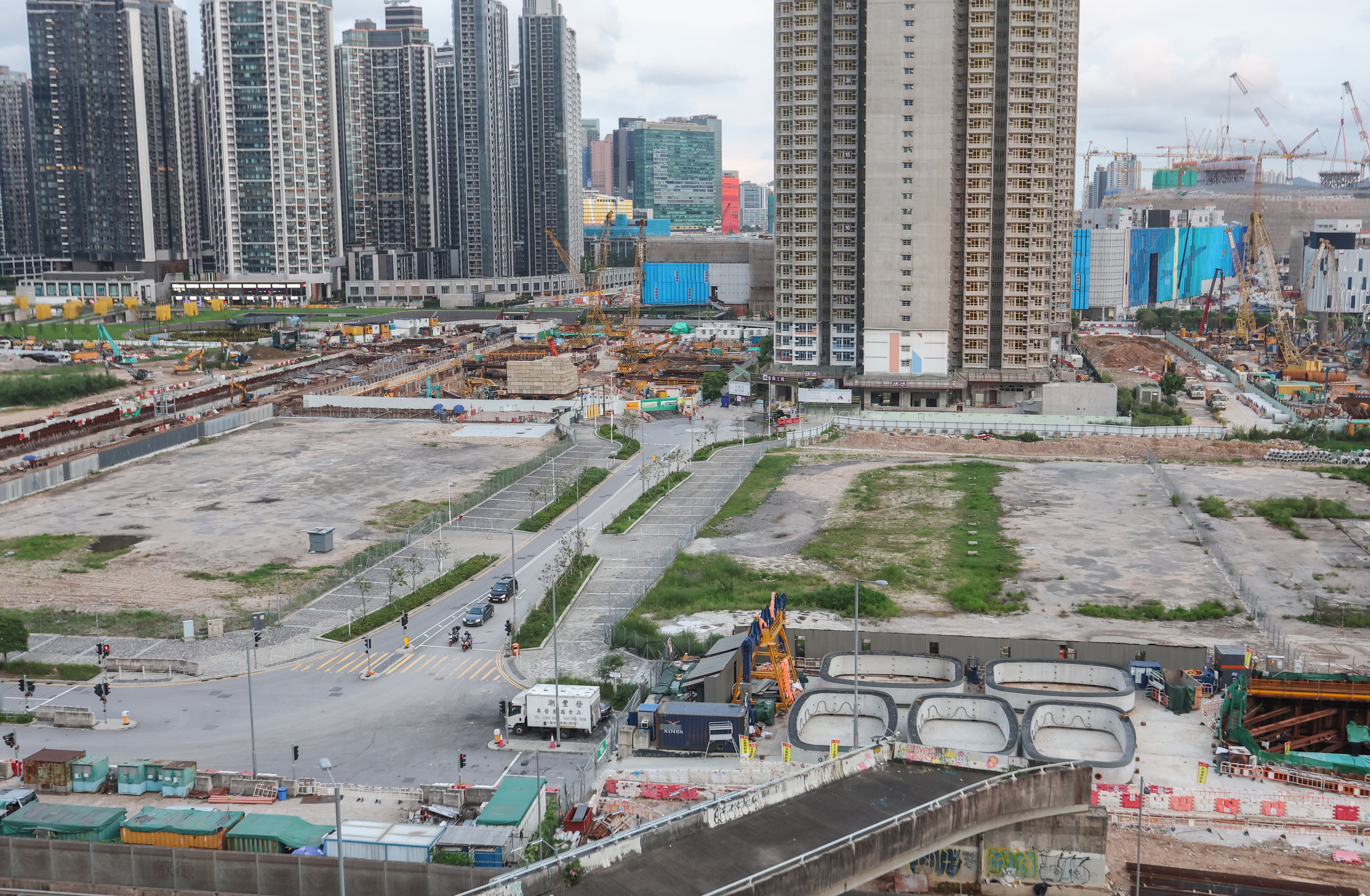 View of Kai Tak Area 2A site 2 and site 3, which form part of the government’s land sale programme for July to September 2023. Photo: Edmond So