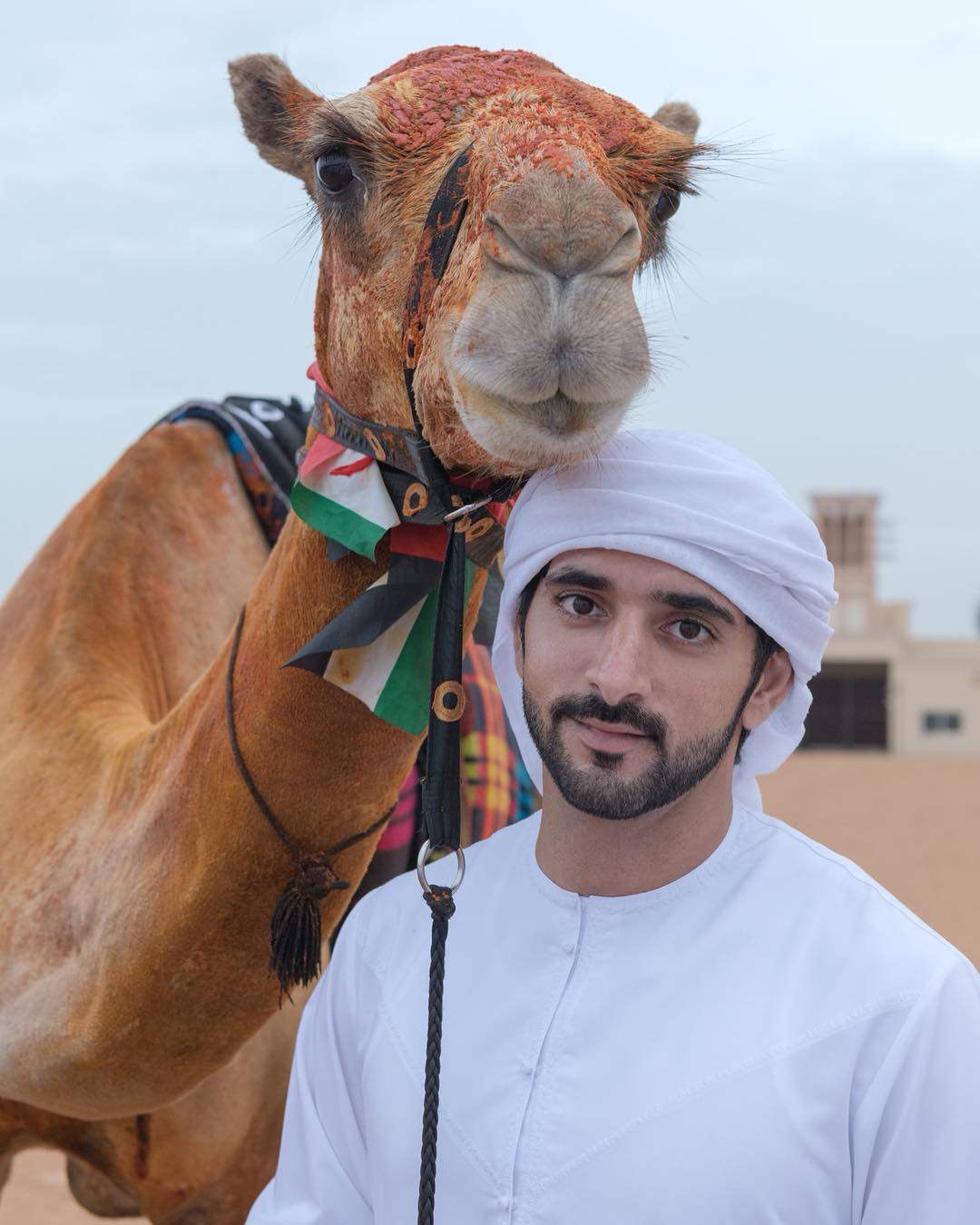 Camel-loving Dubai crown prince Sheikh Hamdan bin Mohammed Al Maktoum splurges on Ferraris, Lamborghinis and superyachts – but is also a sensitive soul, animal lover and daredevil. Photo: Instagram 