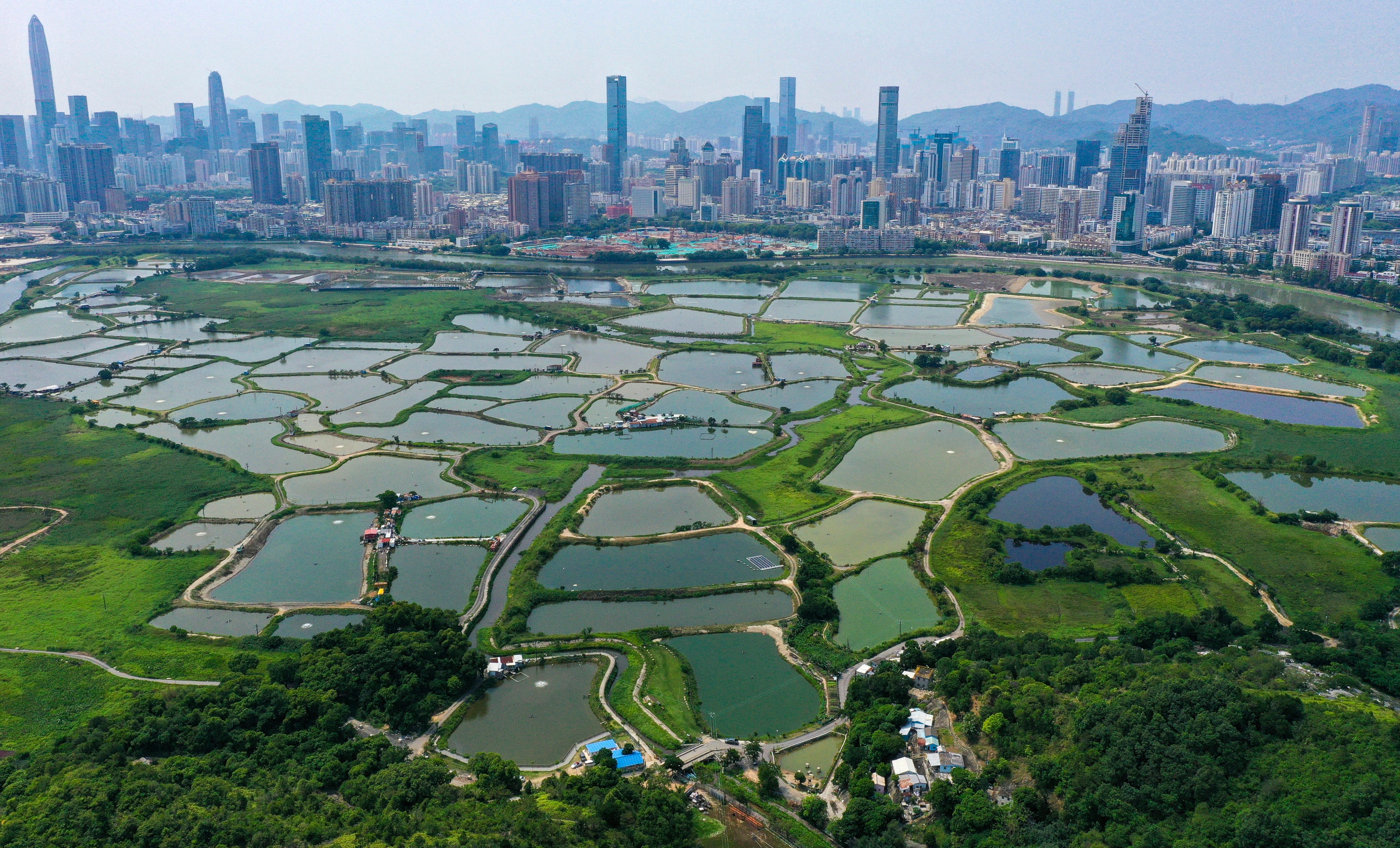 The proposed Northern Metropolis, located on land near the mainland border, is expected to create up to 650,000 jobs. Photo: May Tse