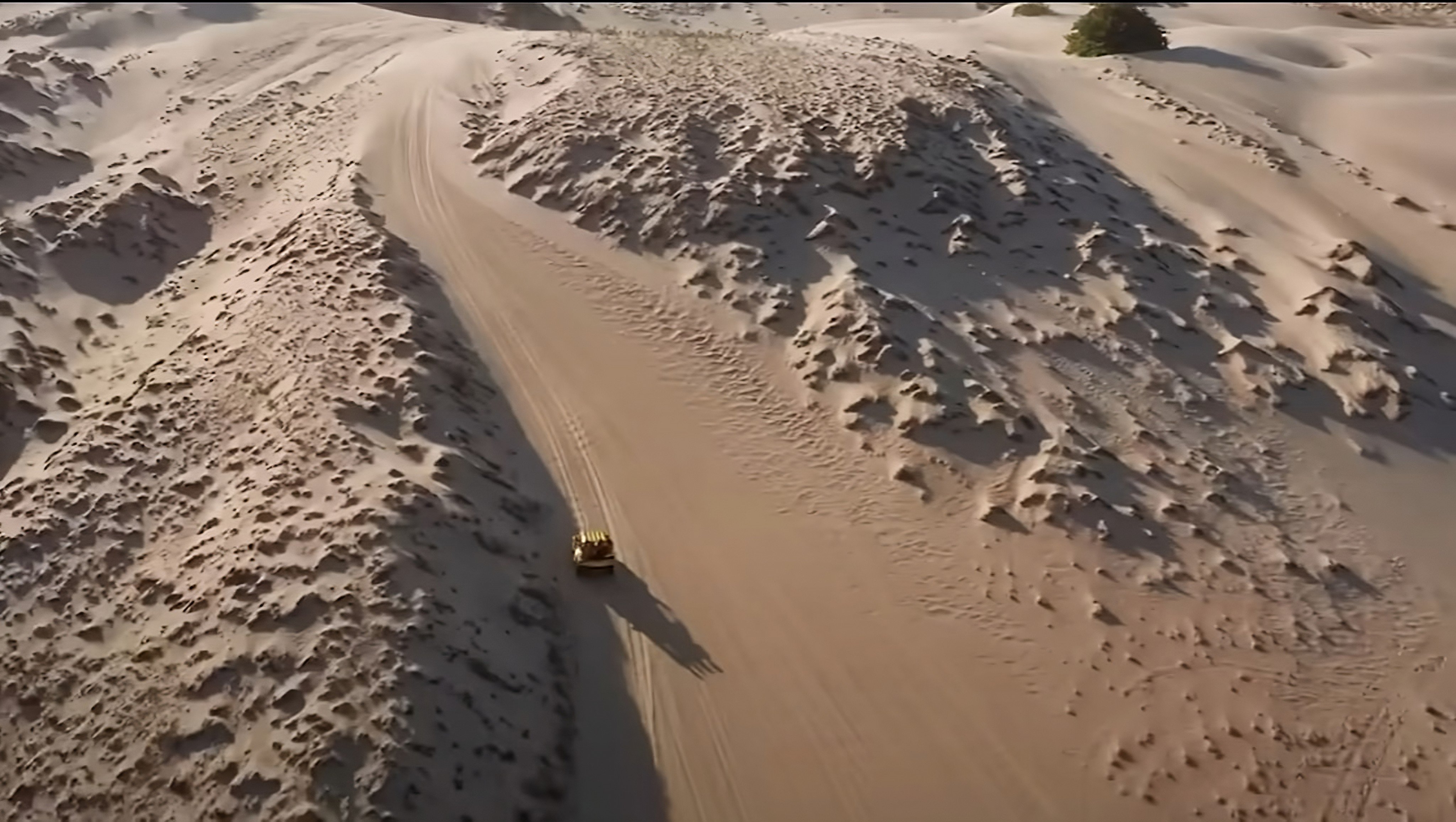 A still from the “Love The Philippines” tourism advert that fact checkers say shows sand dunes in Cumbuco, northeastern Brazil. Photo: YouTube/@YourOfficialWebbyChannel