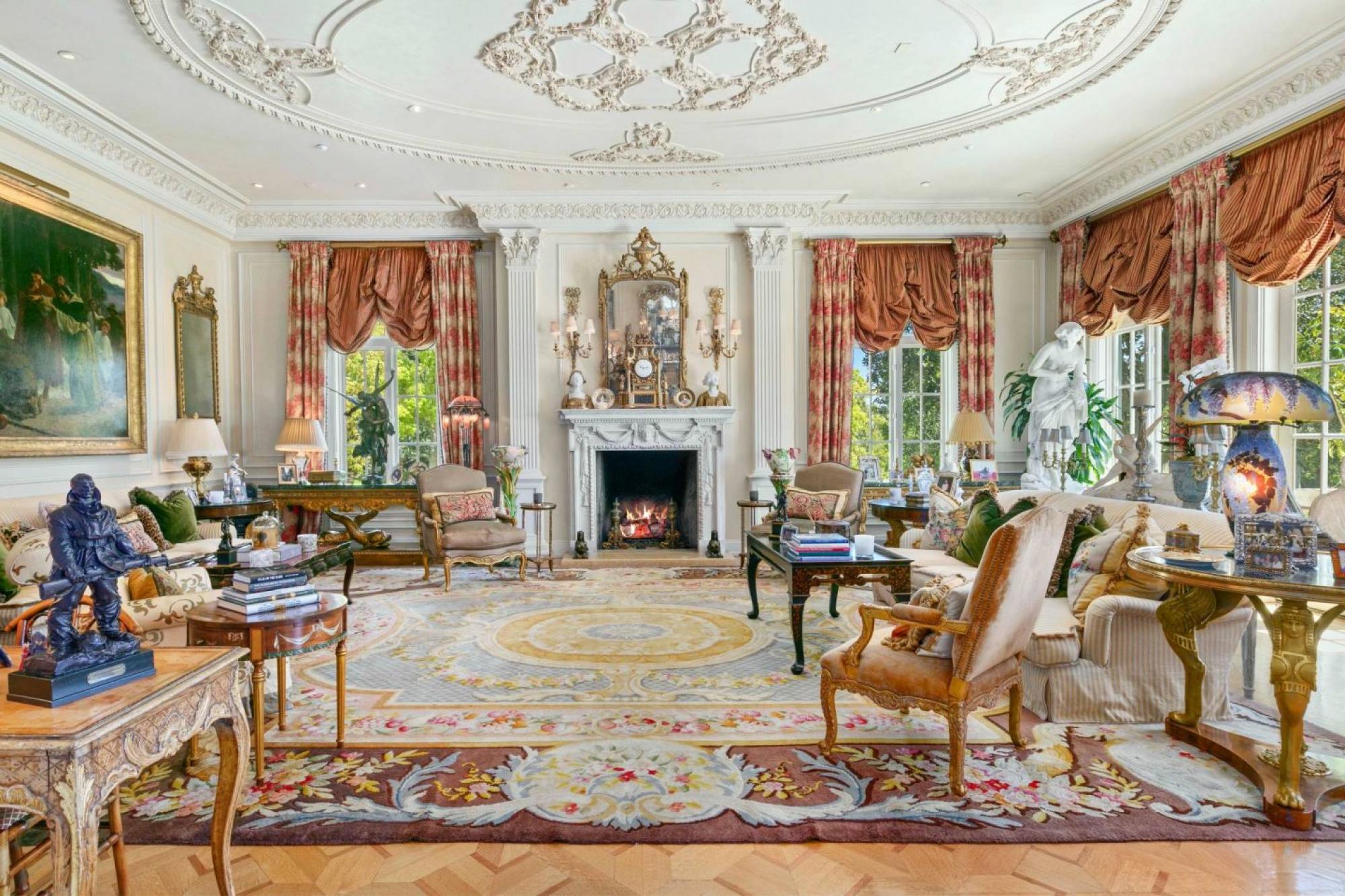 Inside Rod Stewart's flamboyant Los Angeles mansion, on sale for US$70  million: the legendary musician's North Beverly Park property was built by  Richard Landry – and is filled with treasures