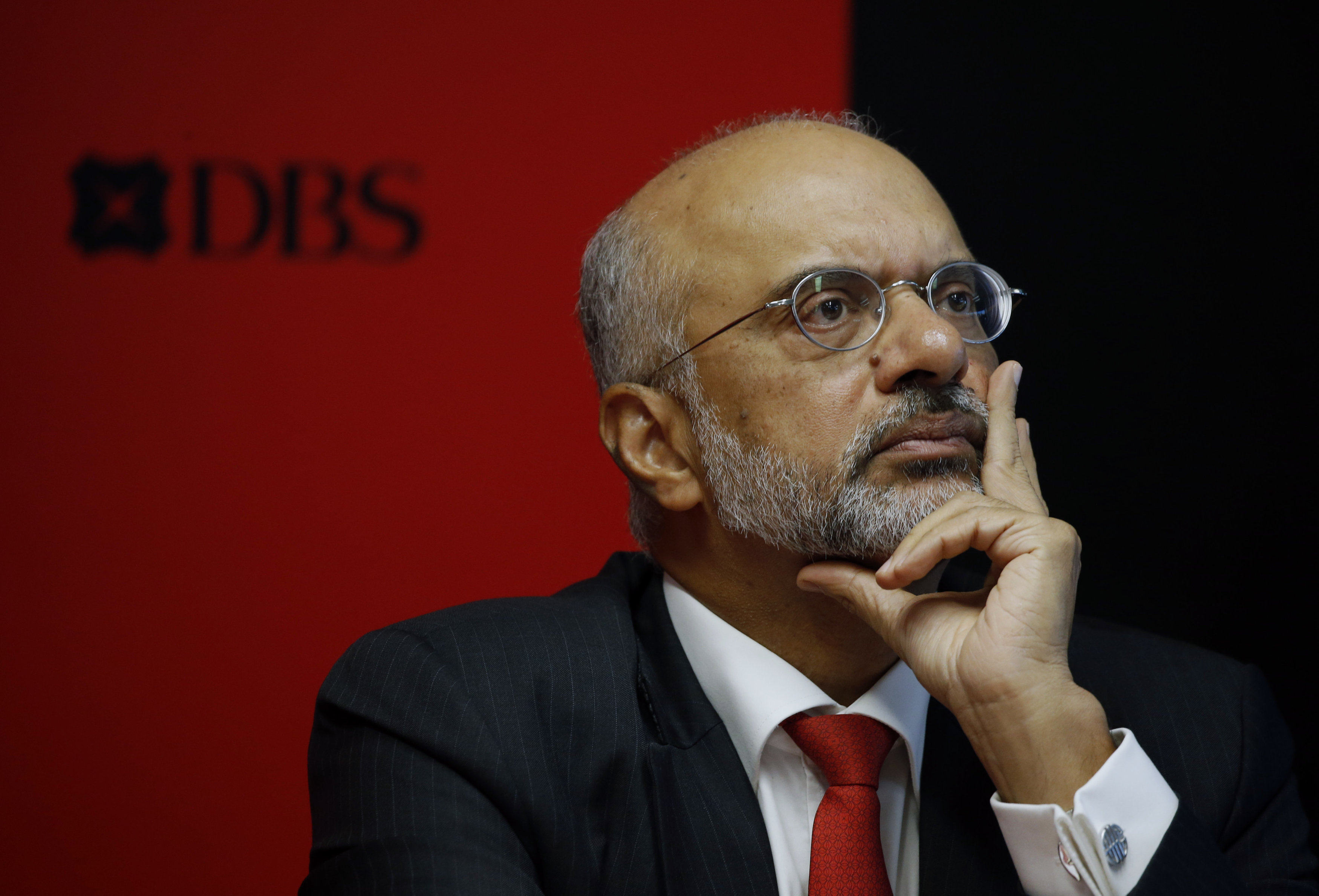 Piyush Gupta has been the head of DBS for 13 years, but many observers are wondering who will replace the 63-year-old once he decides to step down. Photo: Reuters
