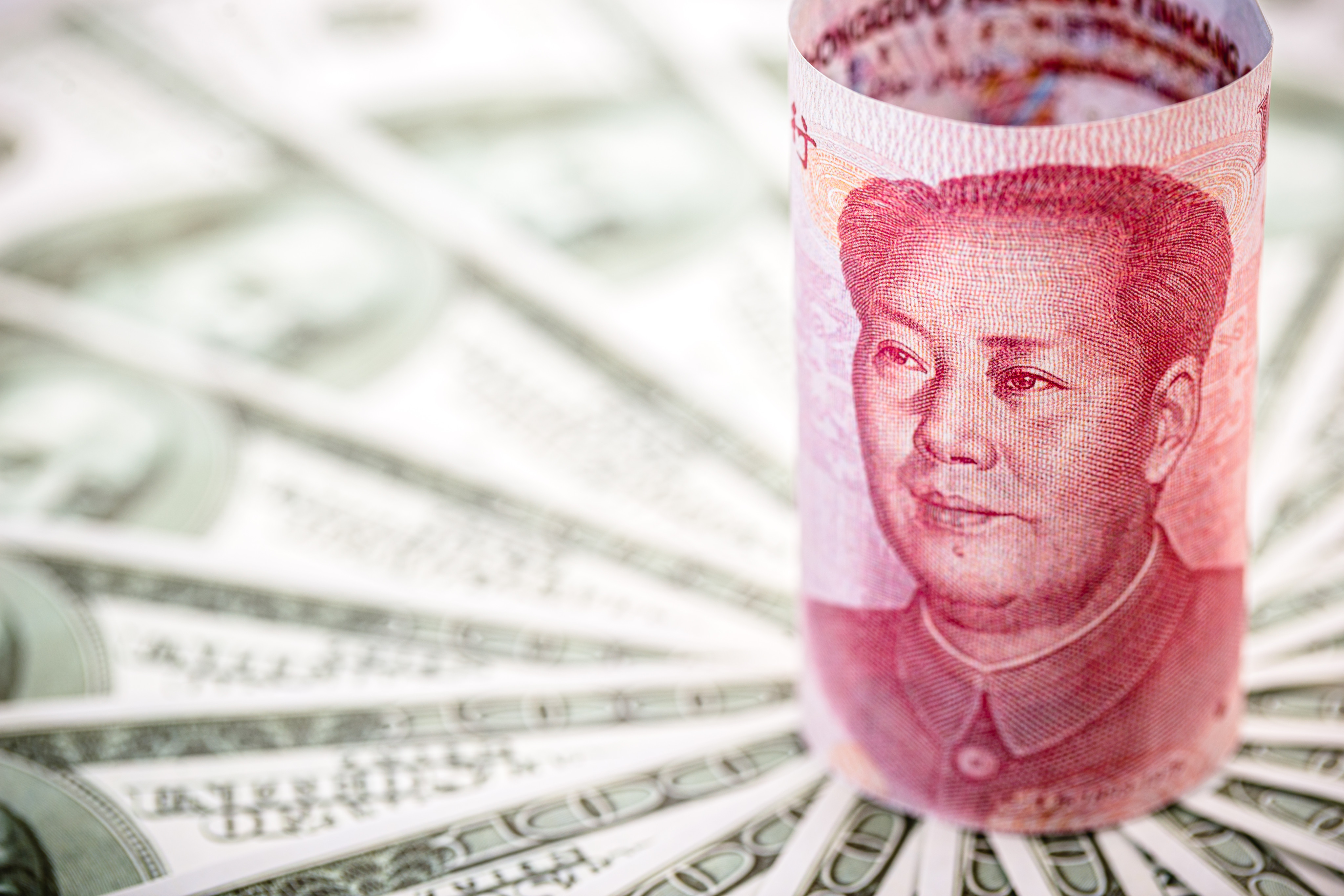 The Chinese currency is at a seven-month low against the US dollar. Photo: Shutterstock