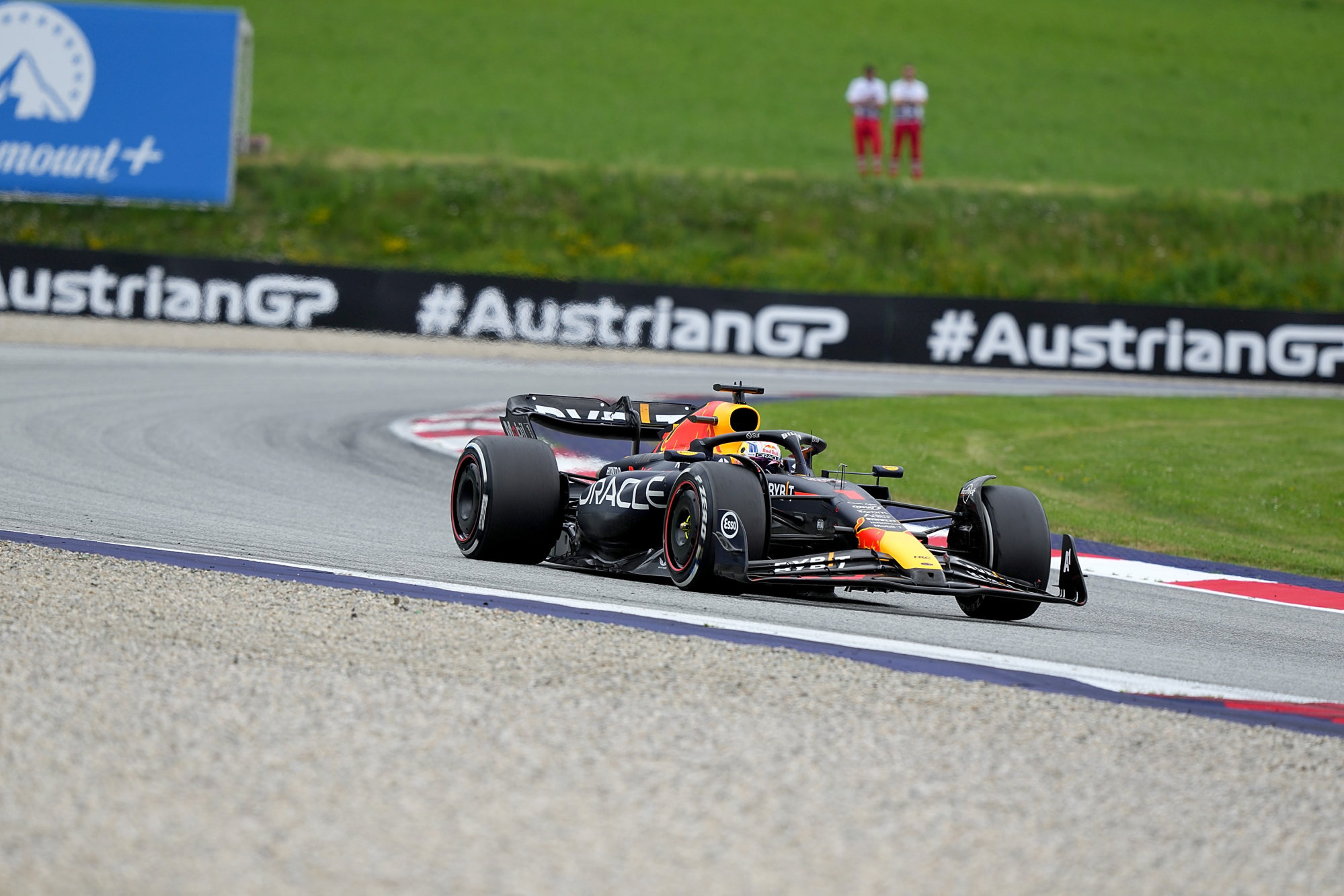 Race winner Pierre Gasly celebrates on the podium with the trophy, Formula  1 photos